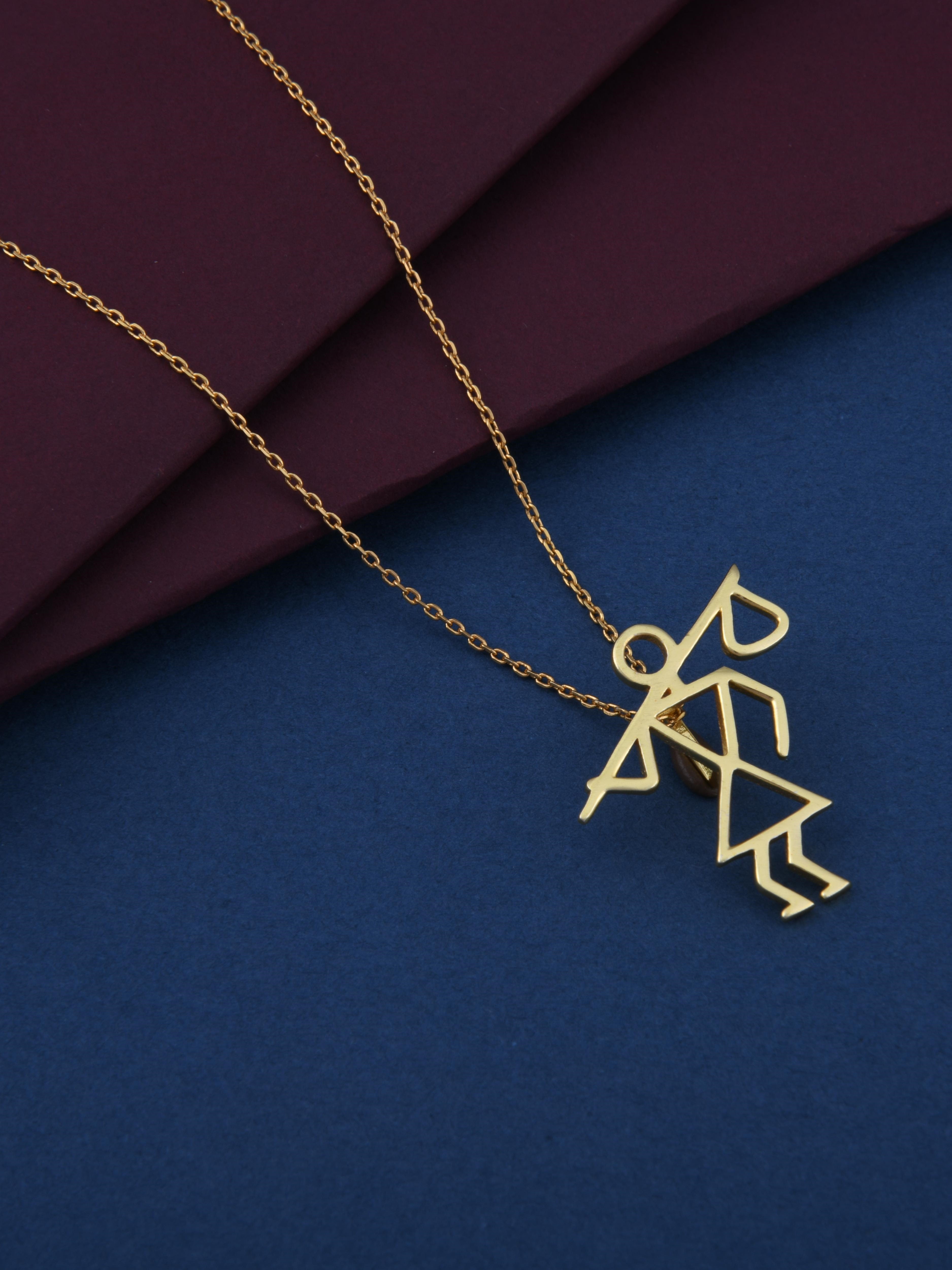 Warli Krushi Pendant Necklace