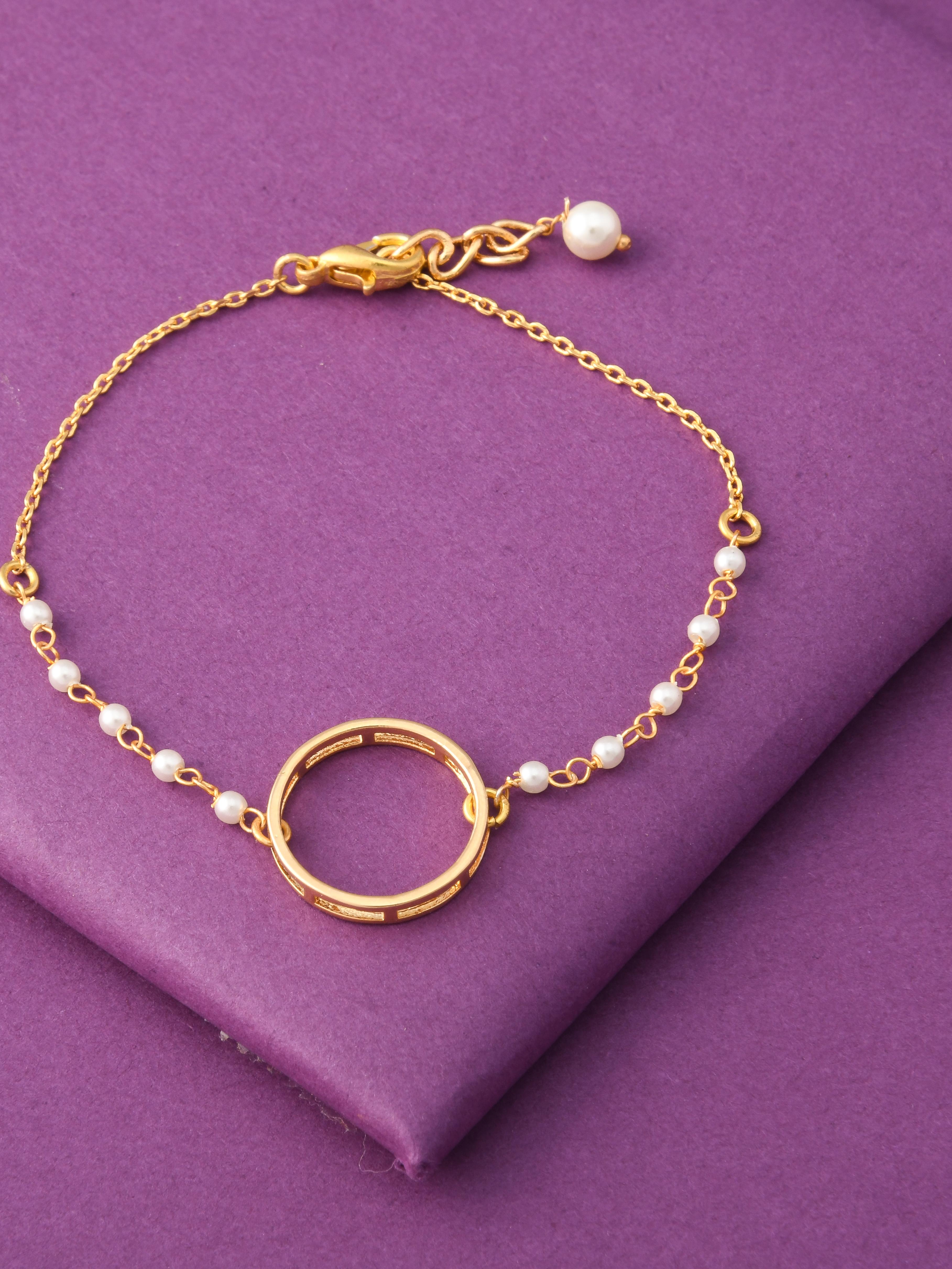 Circle Pearls Bracelet