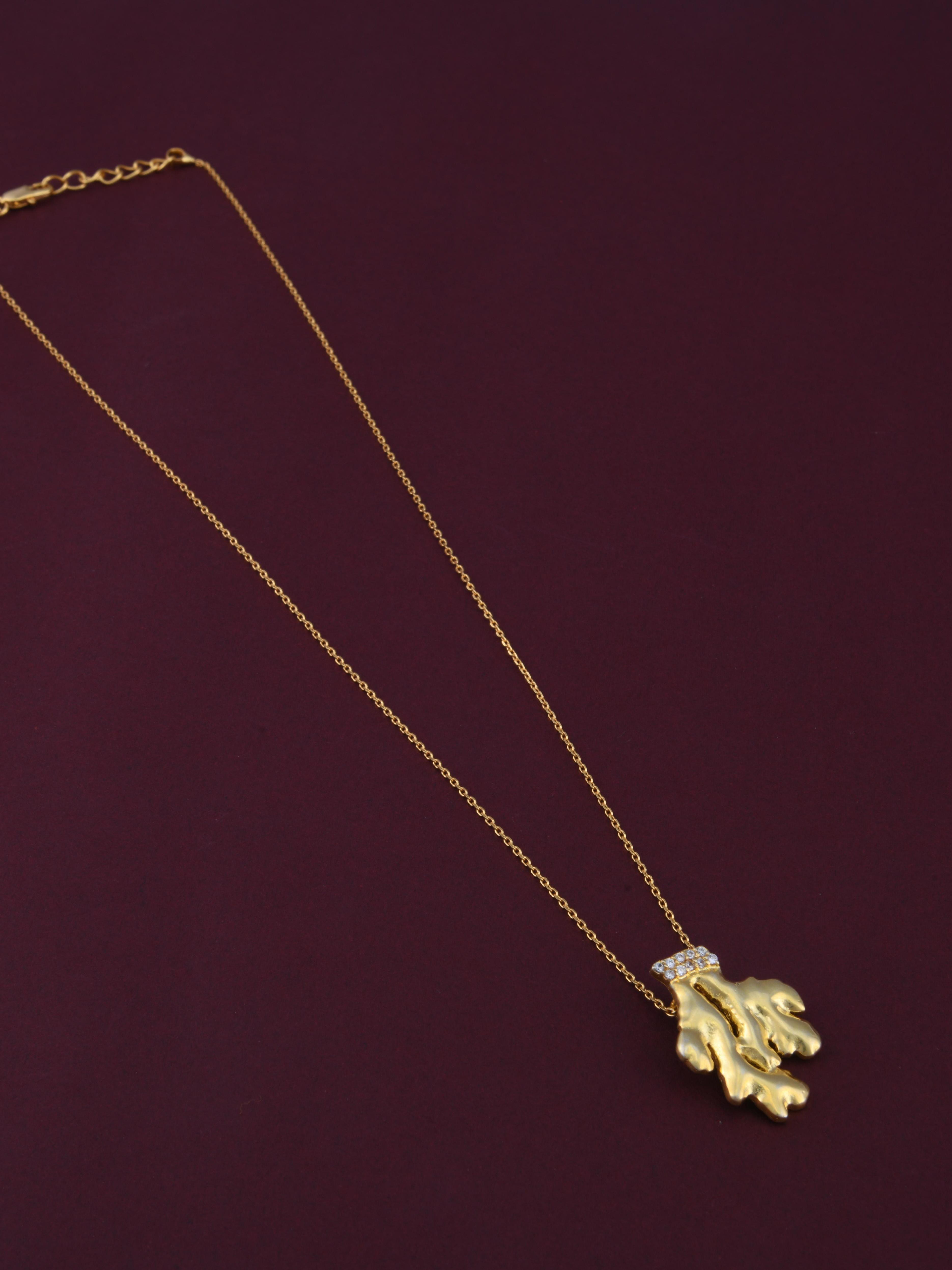 Ginger Spice Pendant Necklace