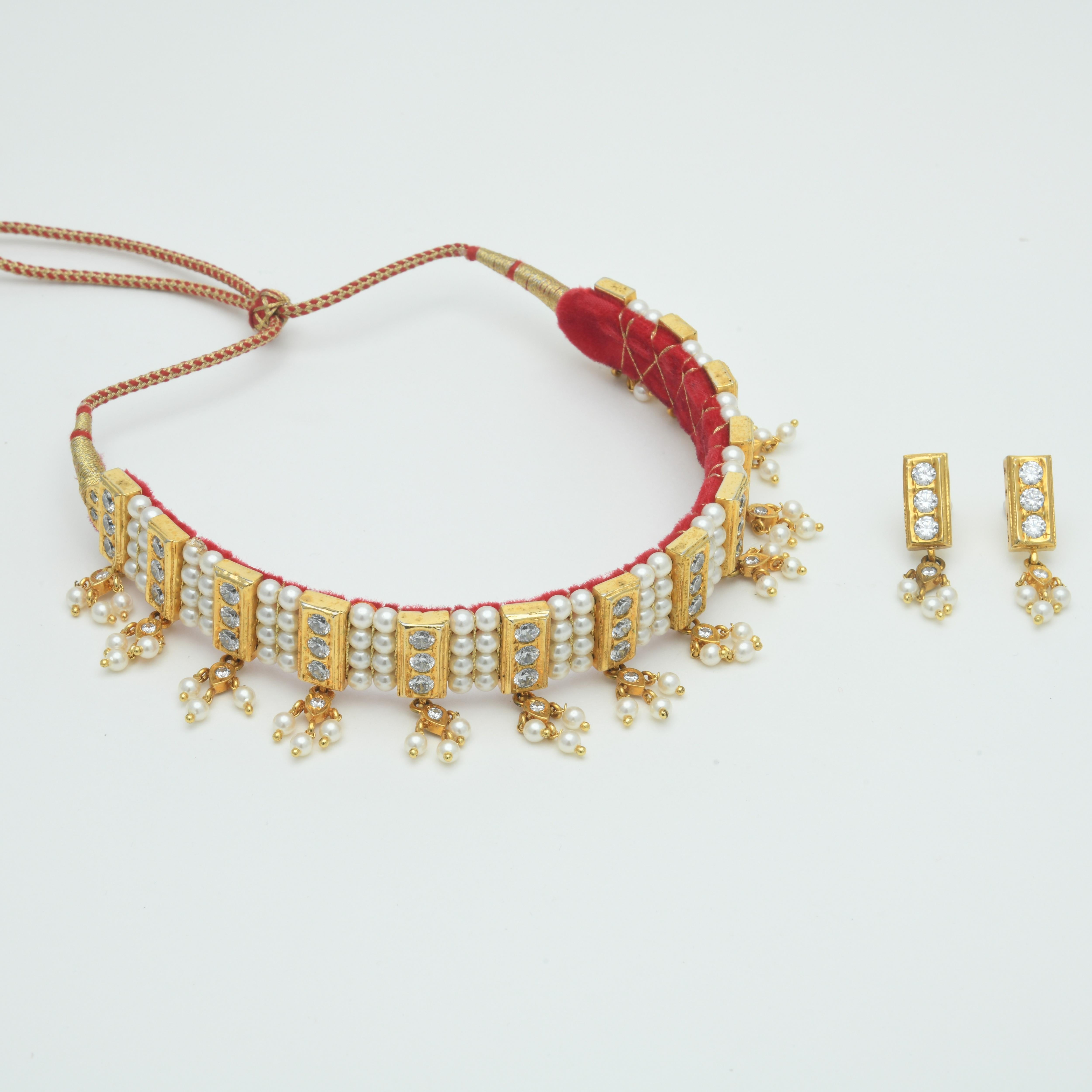 Maharashtrian Pearl Necklace-(13Peti)