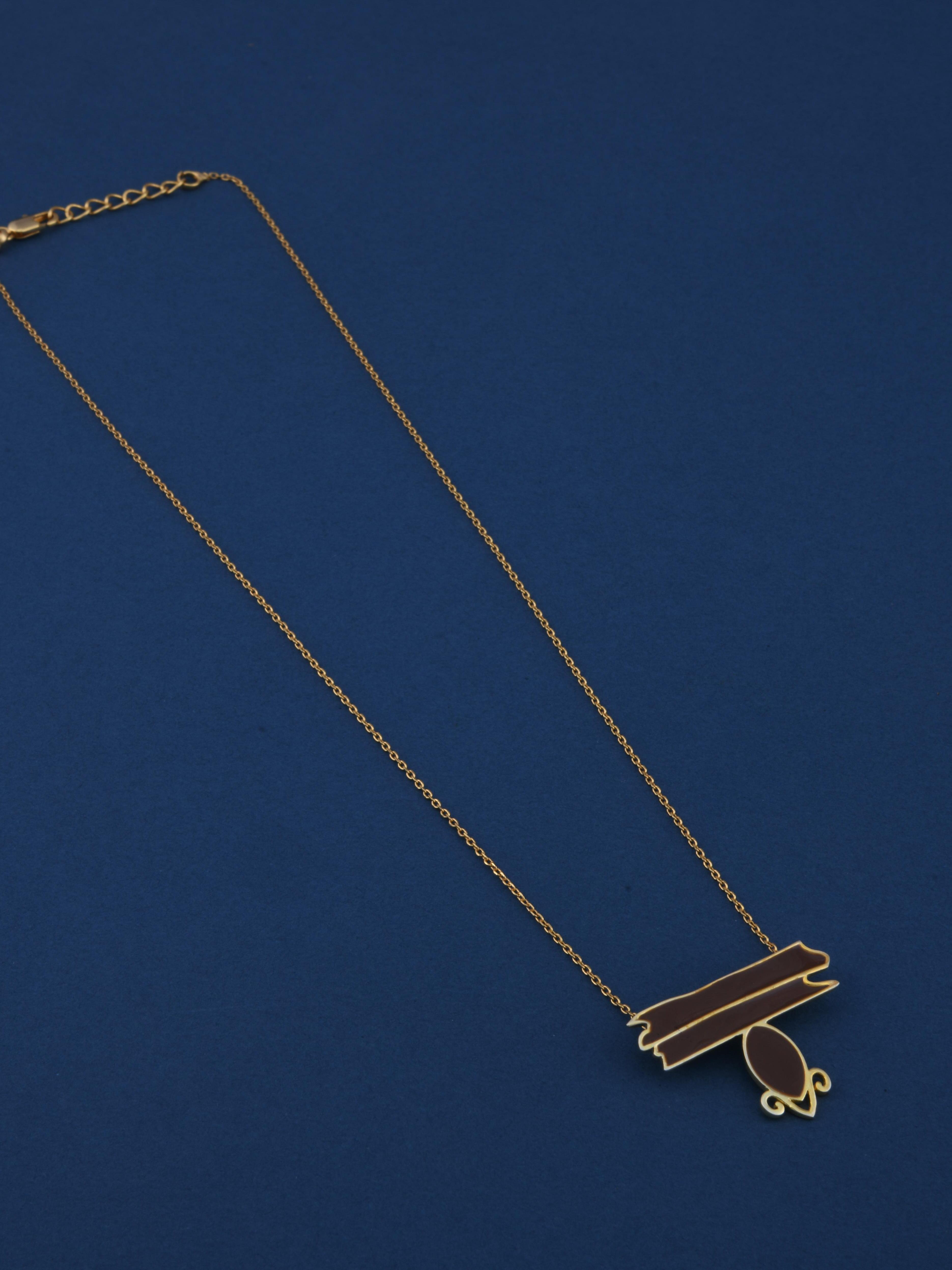 Cinnamon & Cardamom Spice Pendant Necklace