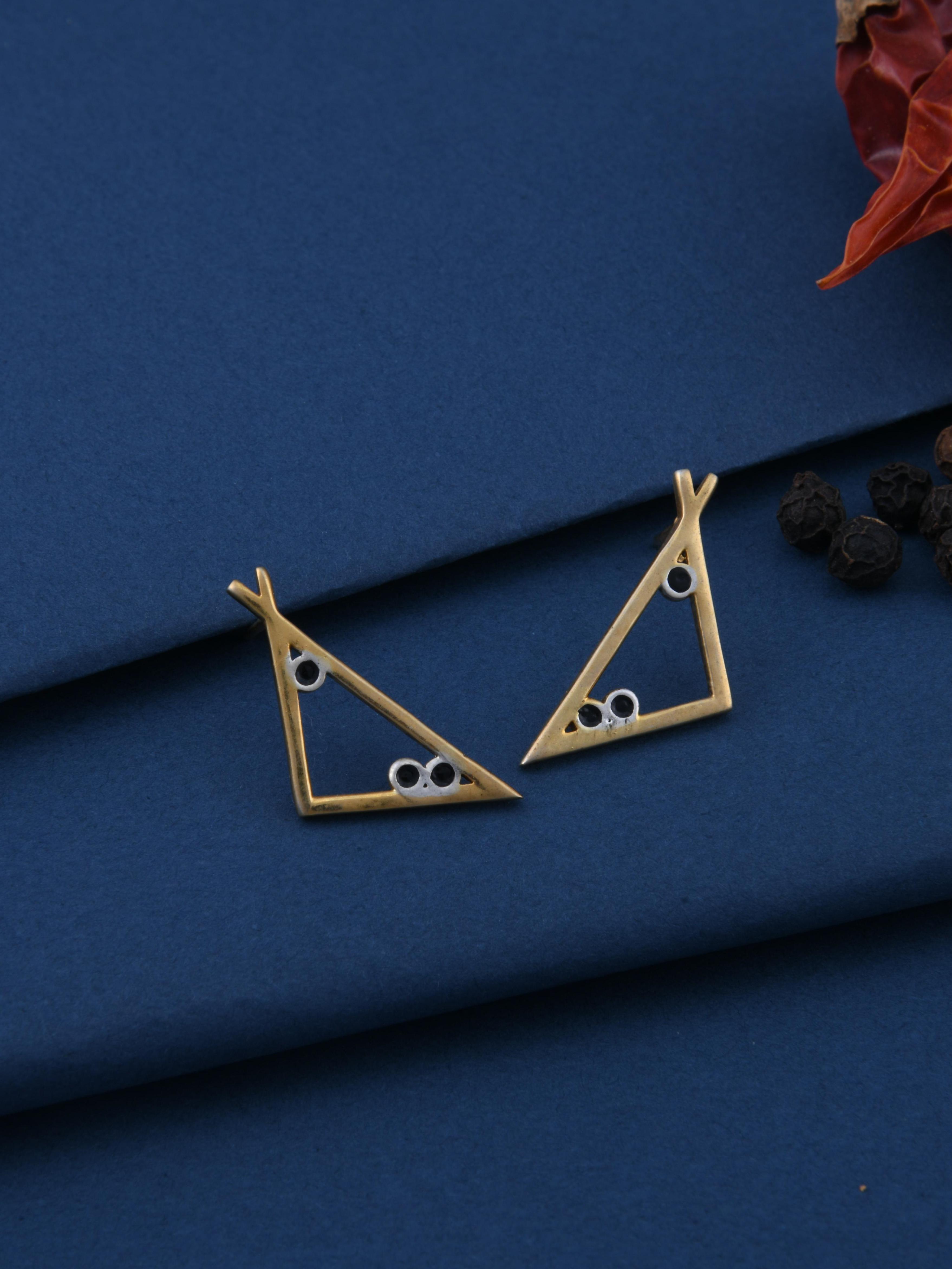 Mace and Black Pepper Spice Earrings