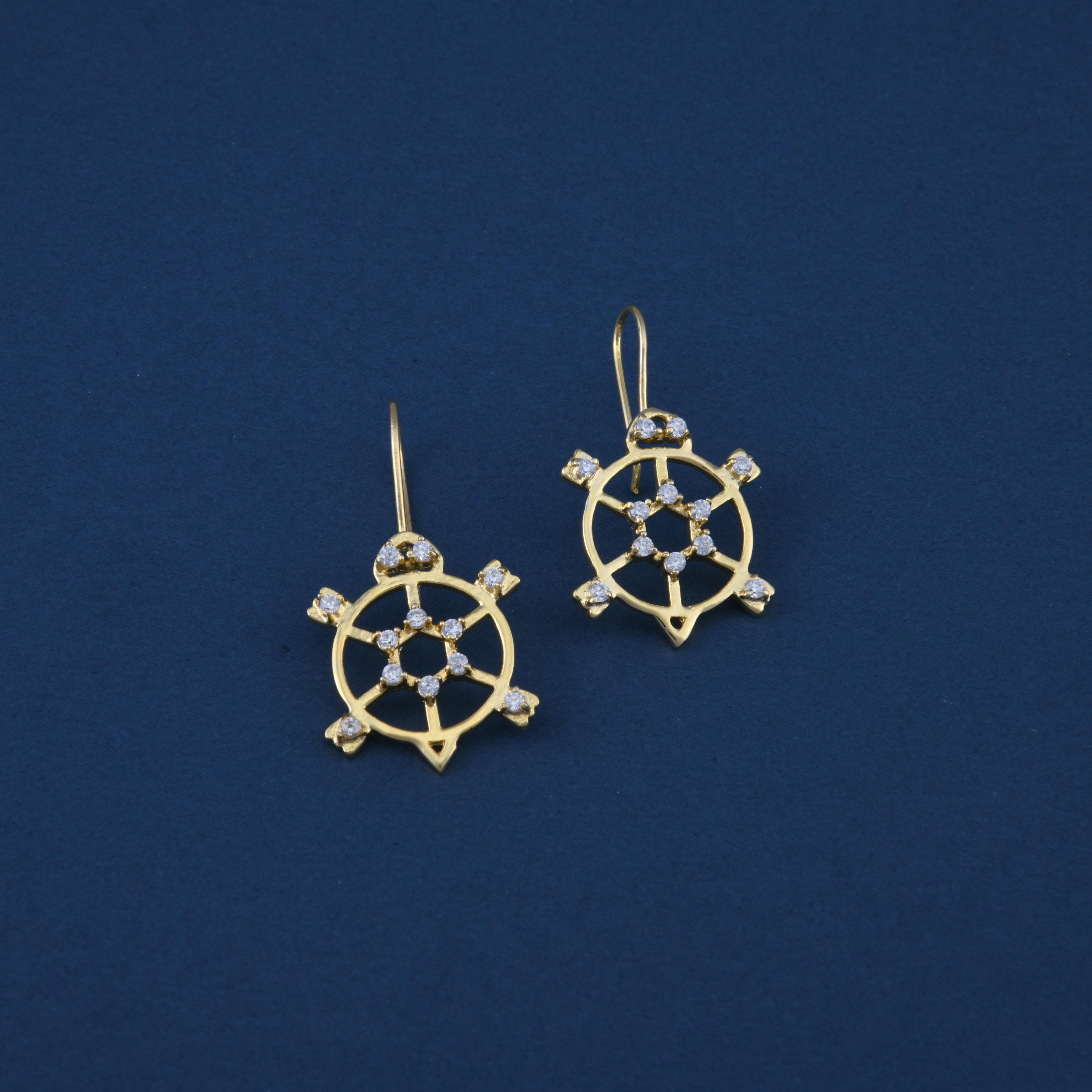 Kurmaraj Hook Earrings