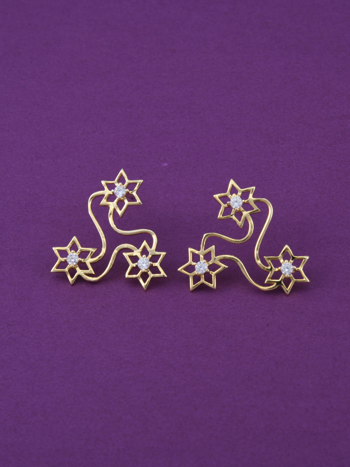 Kolam Small Stud Earrings
