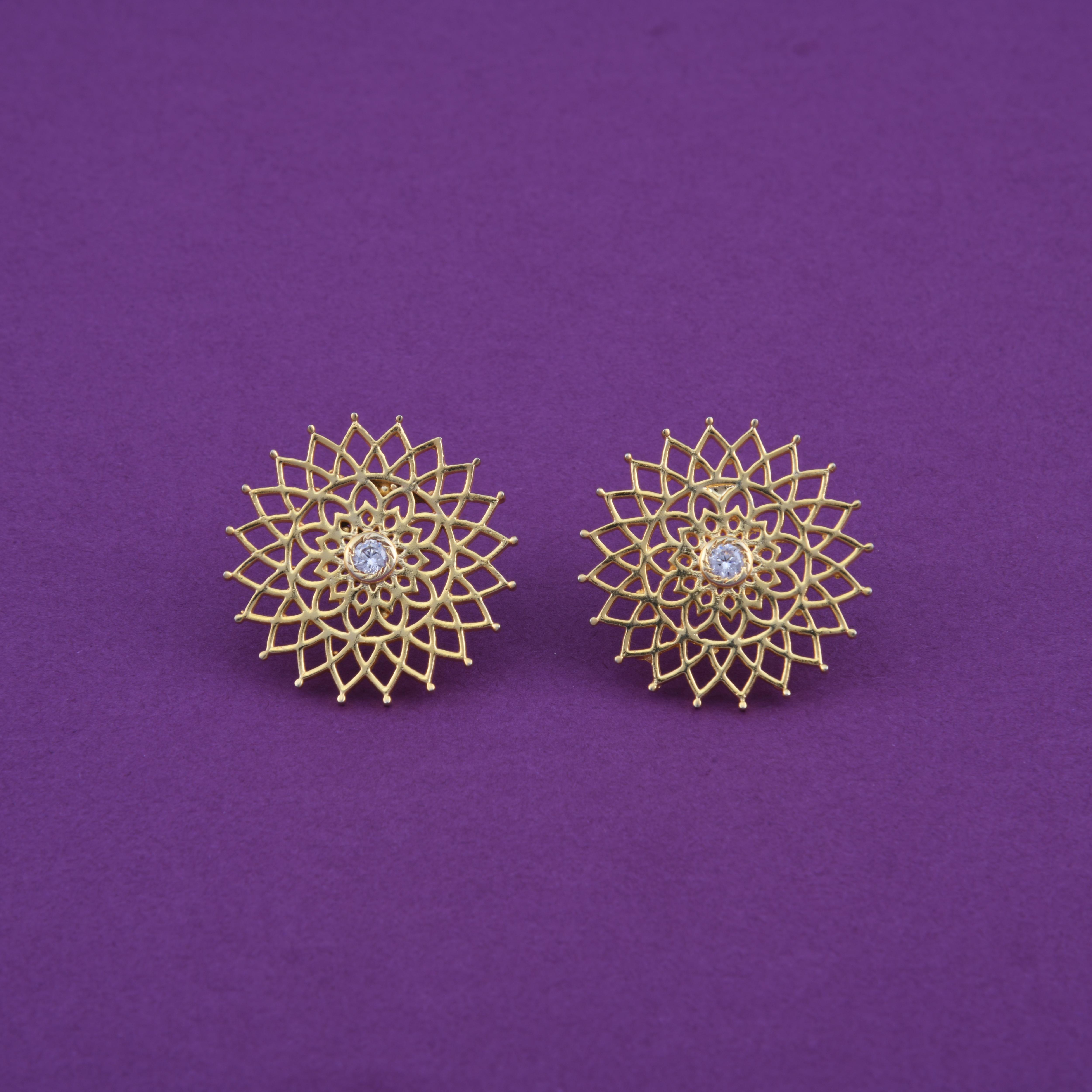 Alpona Stud Earrings