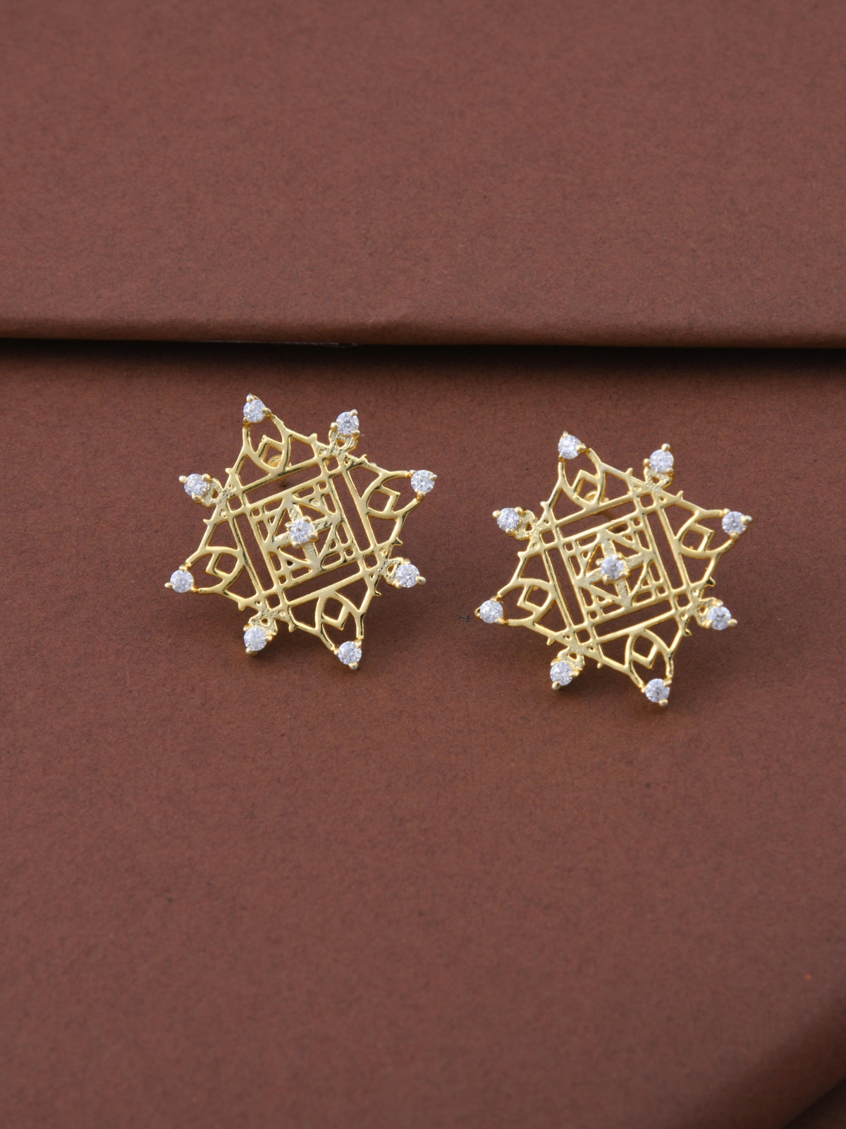 Kala Kolam Stud Earrings