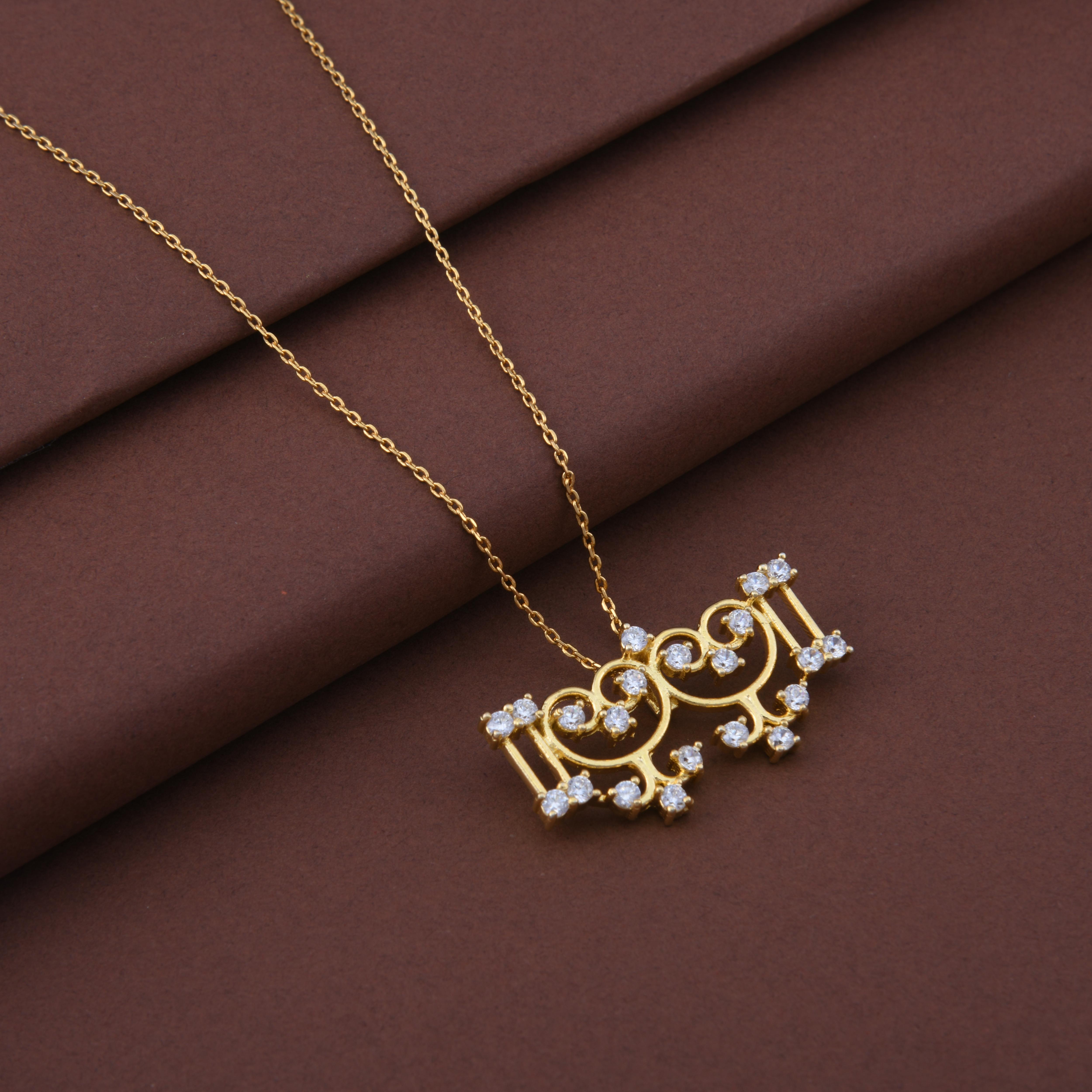Gopadma Twin Pendant Necklace