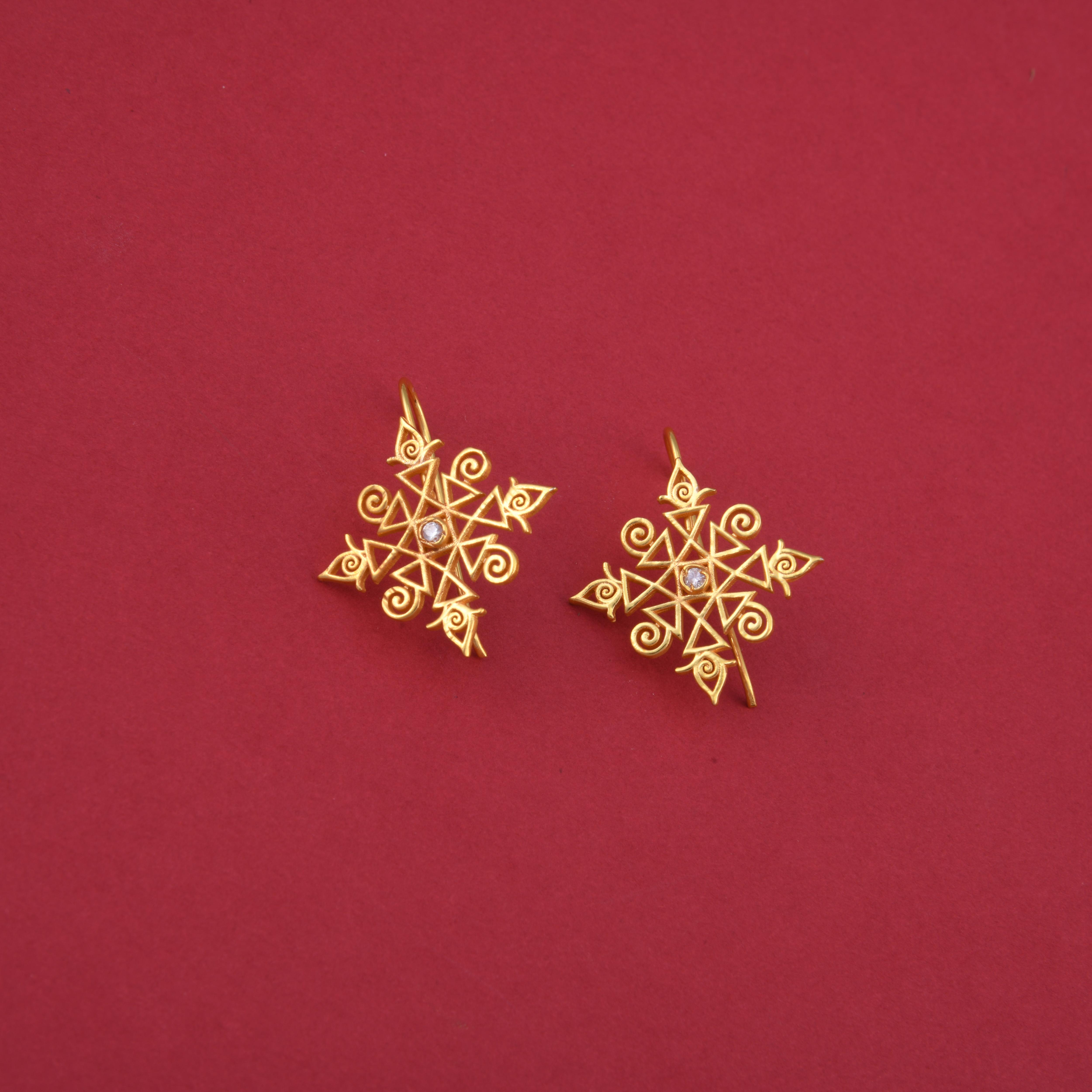Diwali Hook Earring