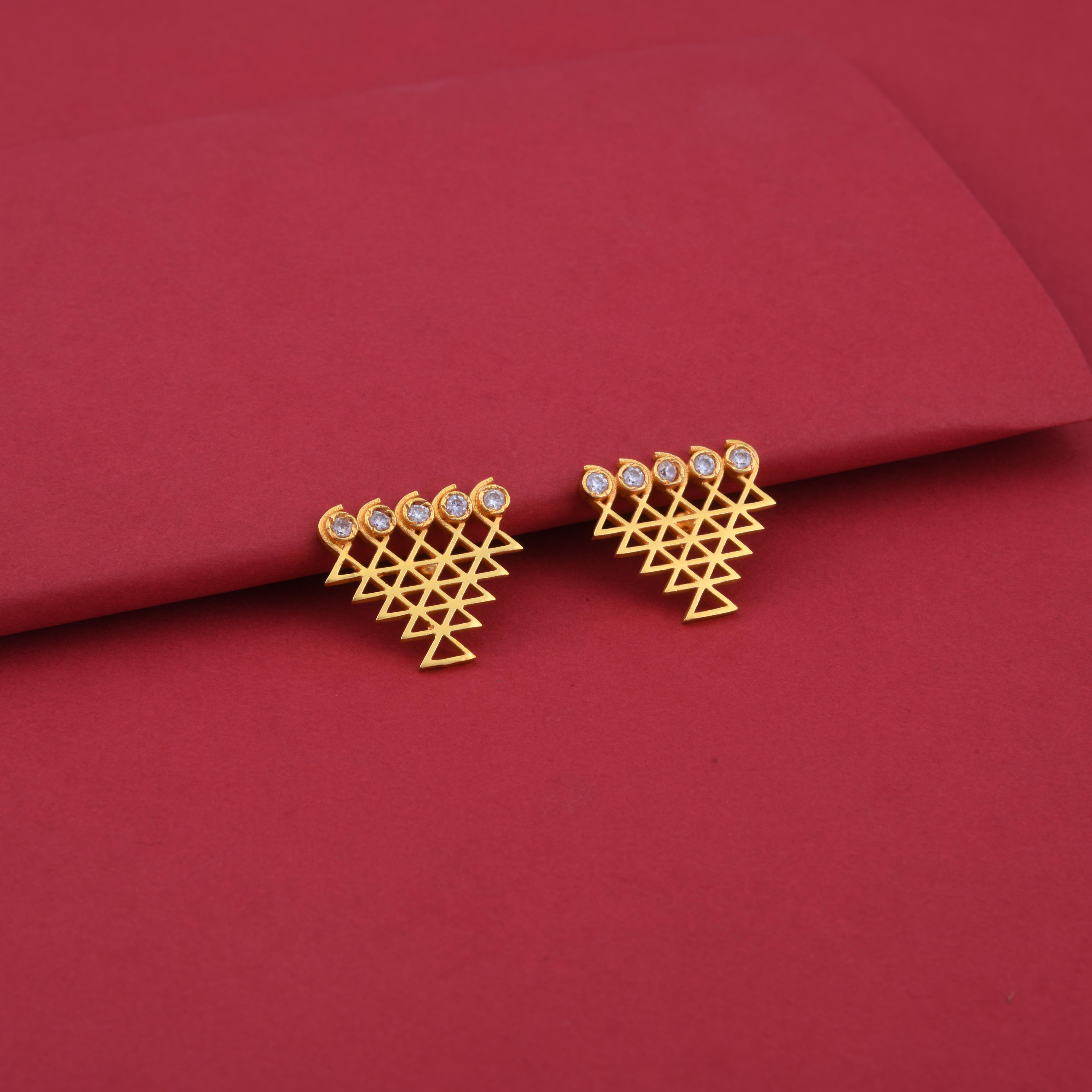 Saraswati Stud Earrings