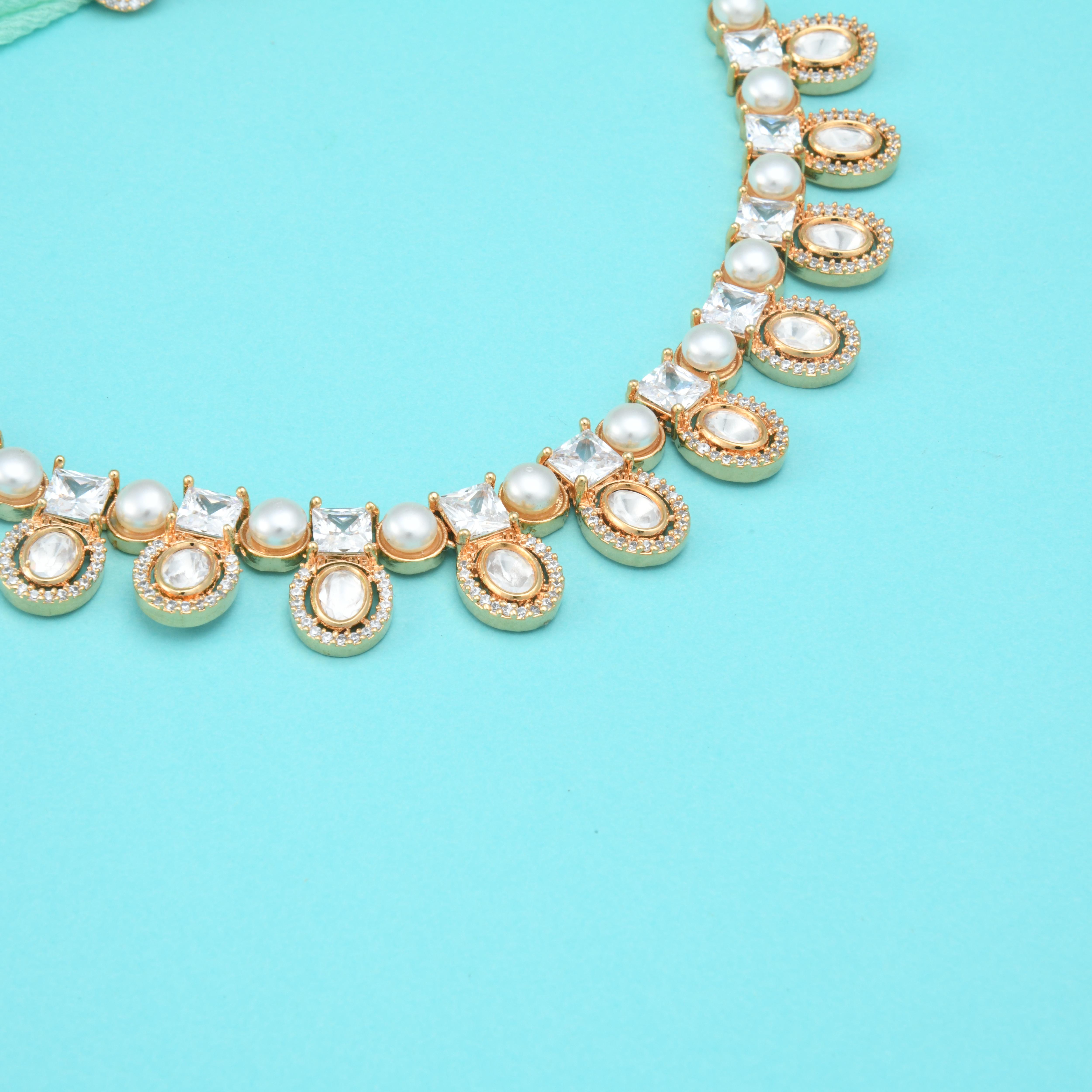 Adhira Kundan Necklace
