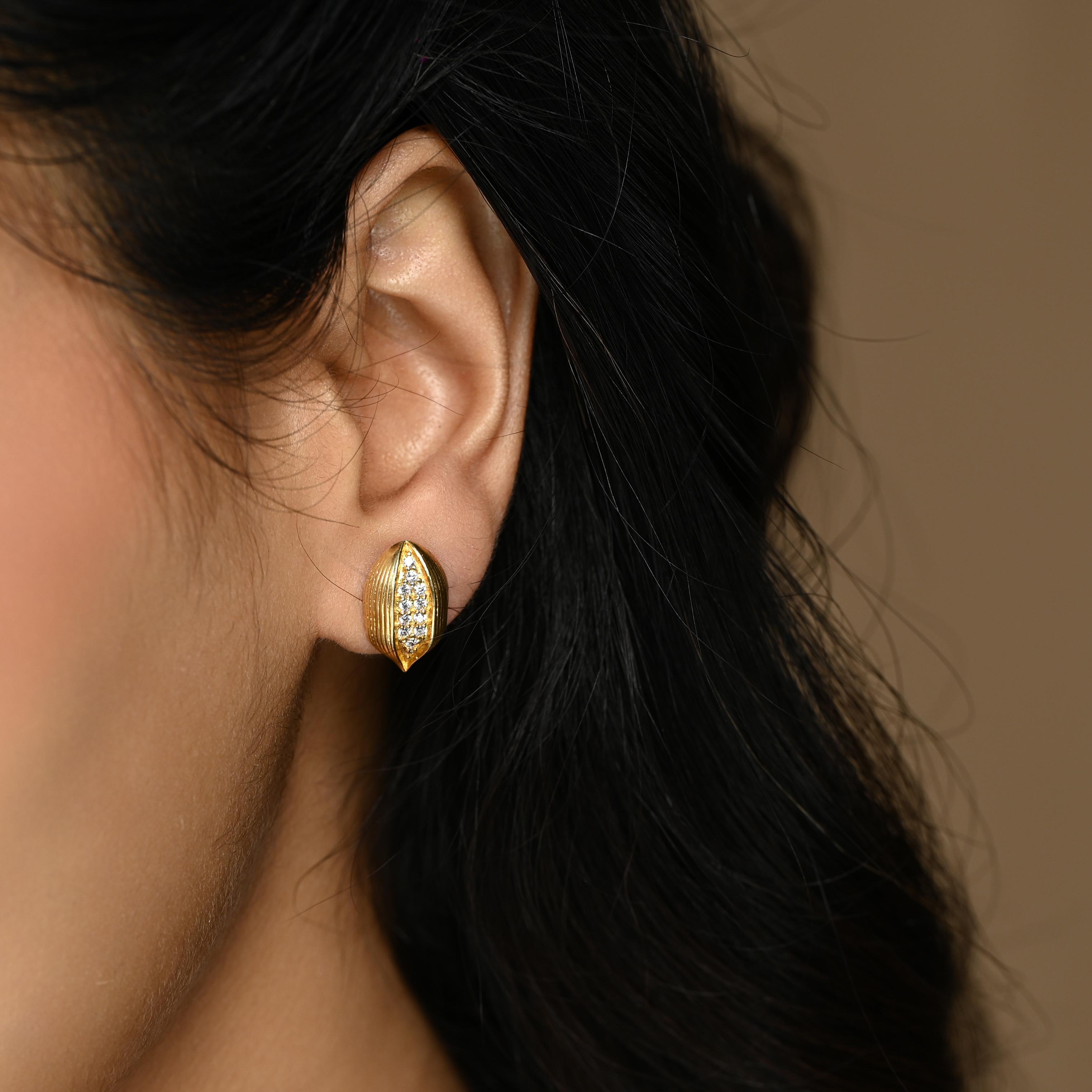 Cardamom Small Spice Earrings