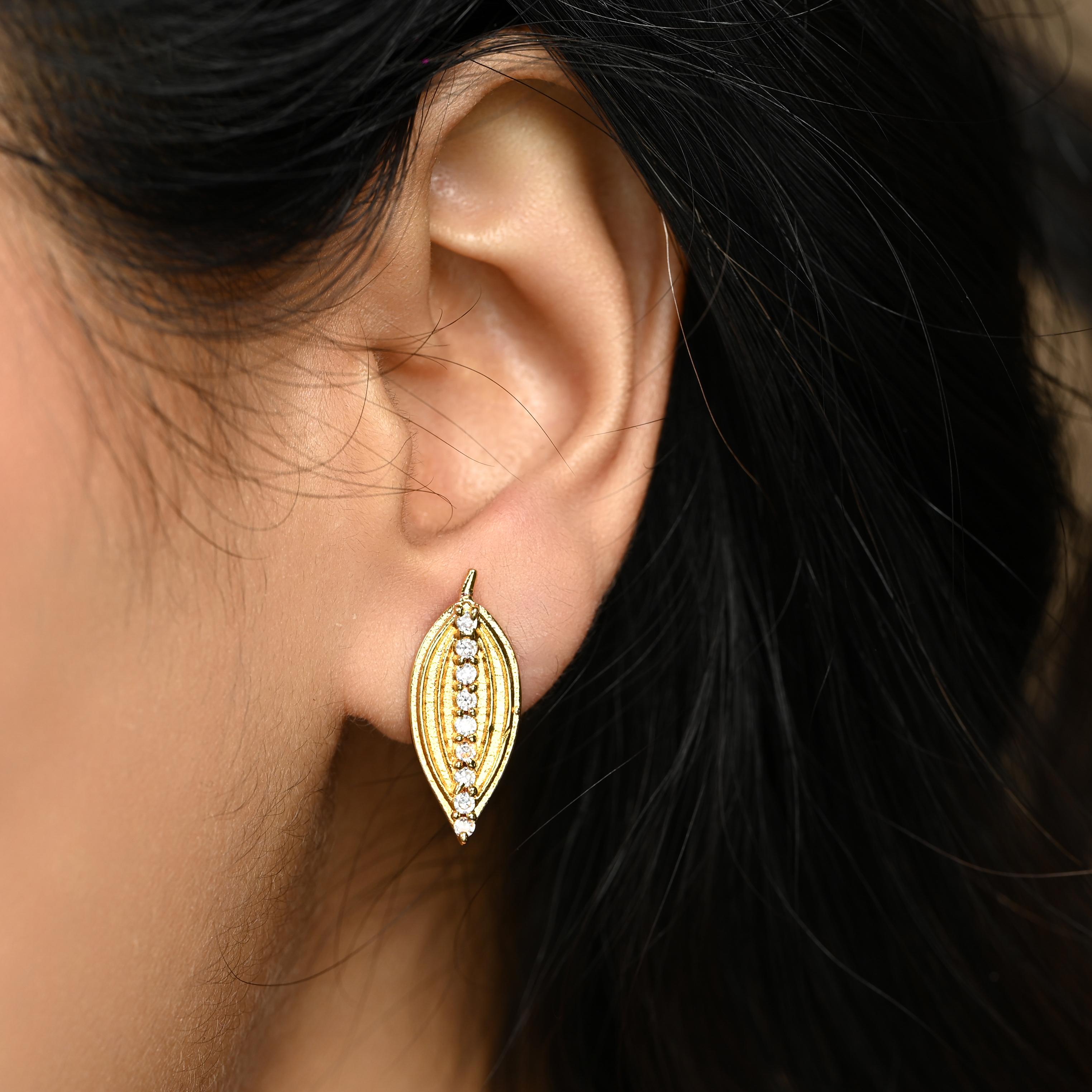 Bay Leaf Spice Earrings