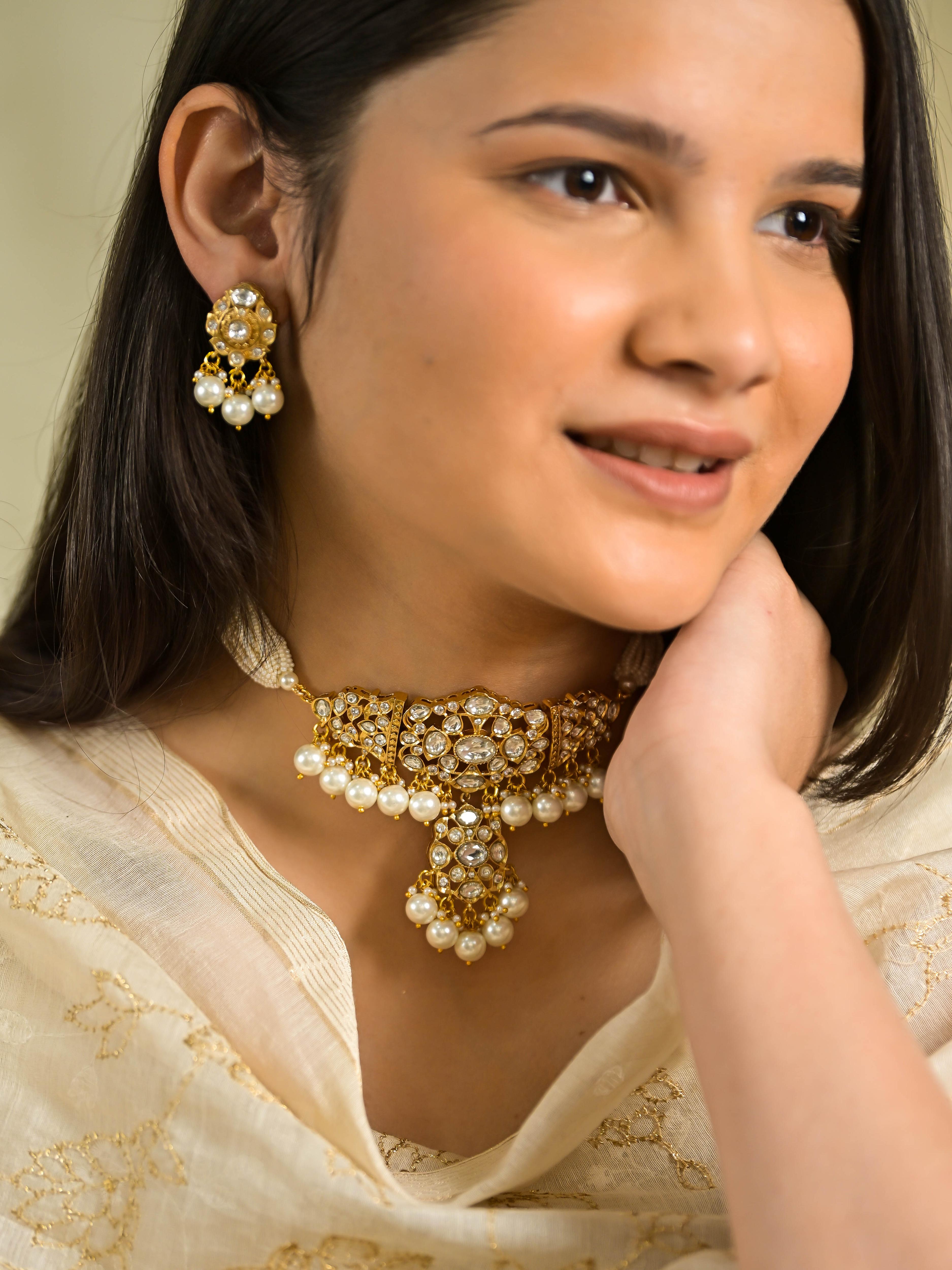 Indrani Kundan Necklace