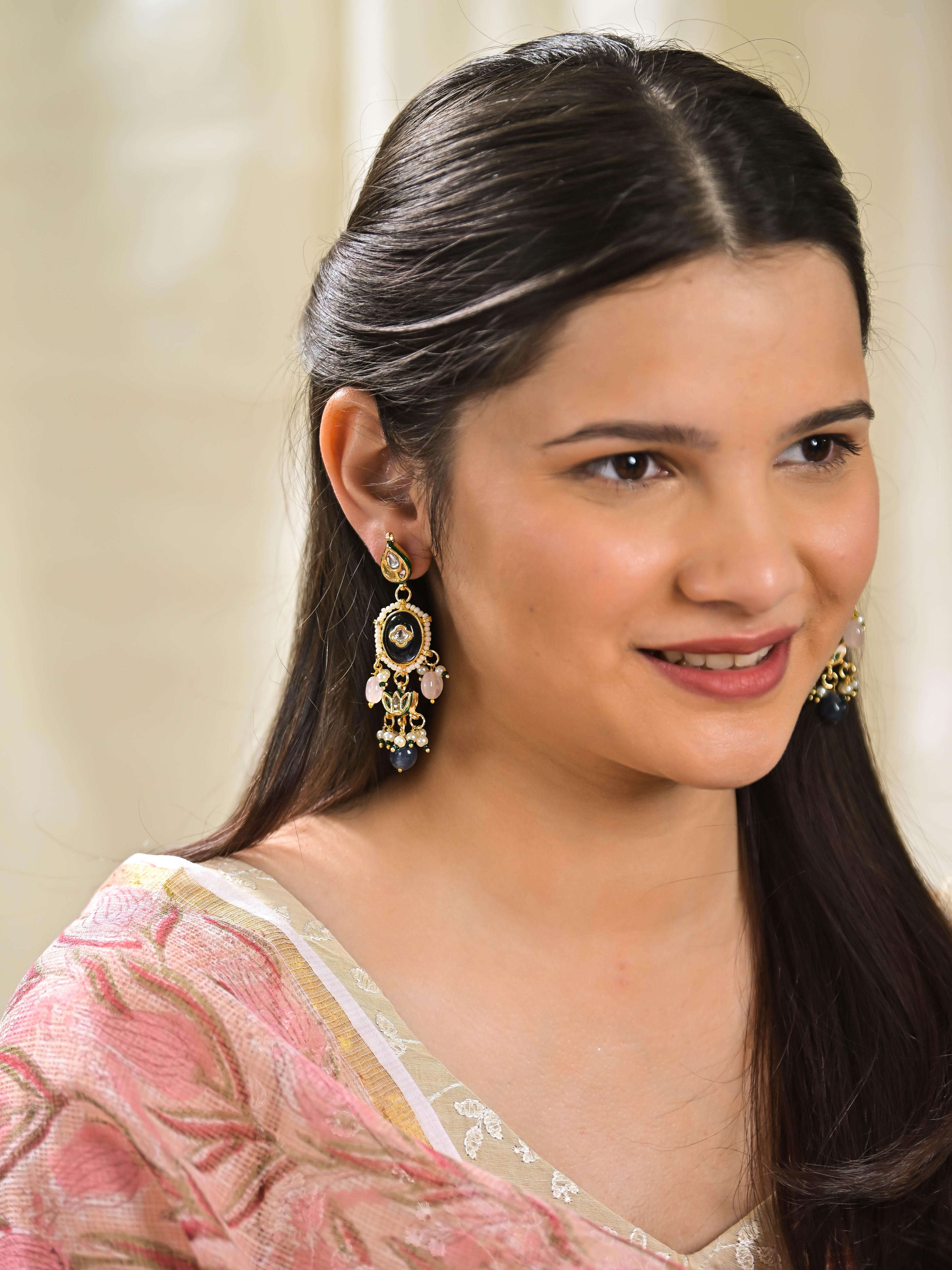 Arzu Kundan Earrings