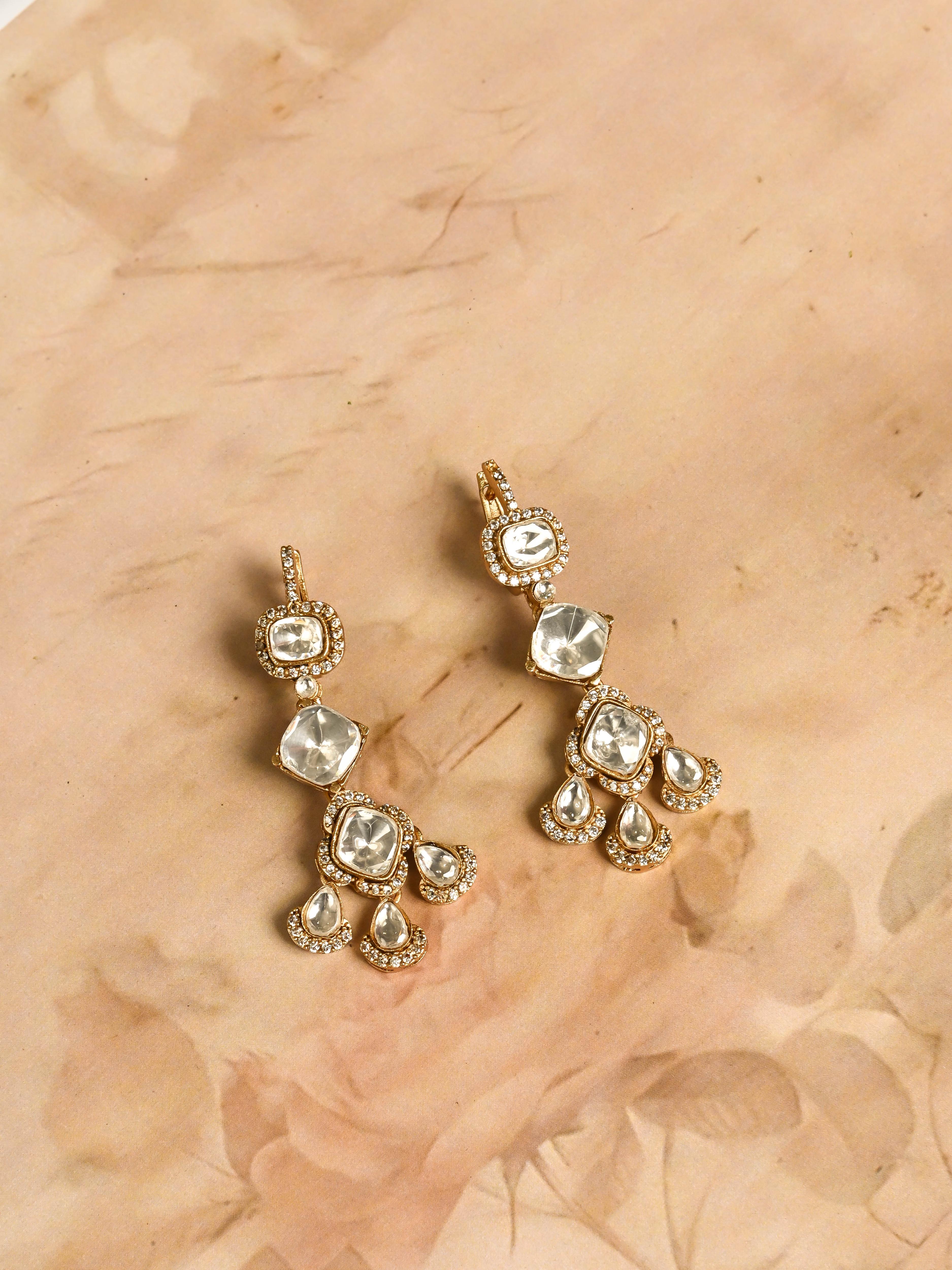 Mahima Kundan Earrings