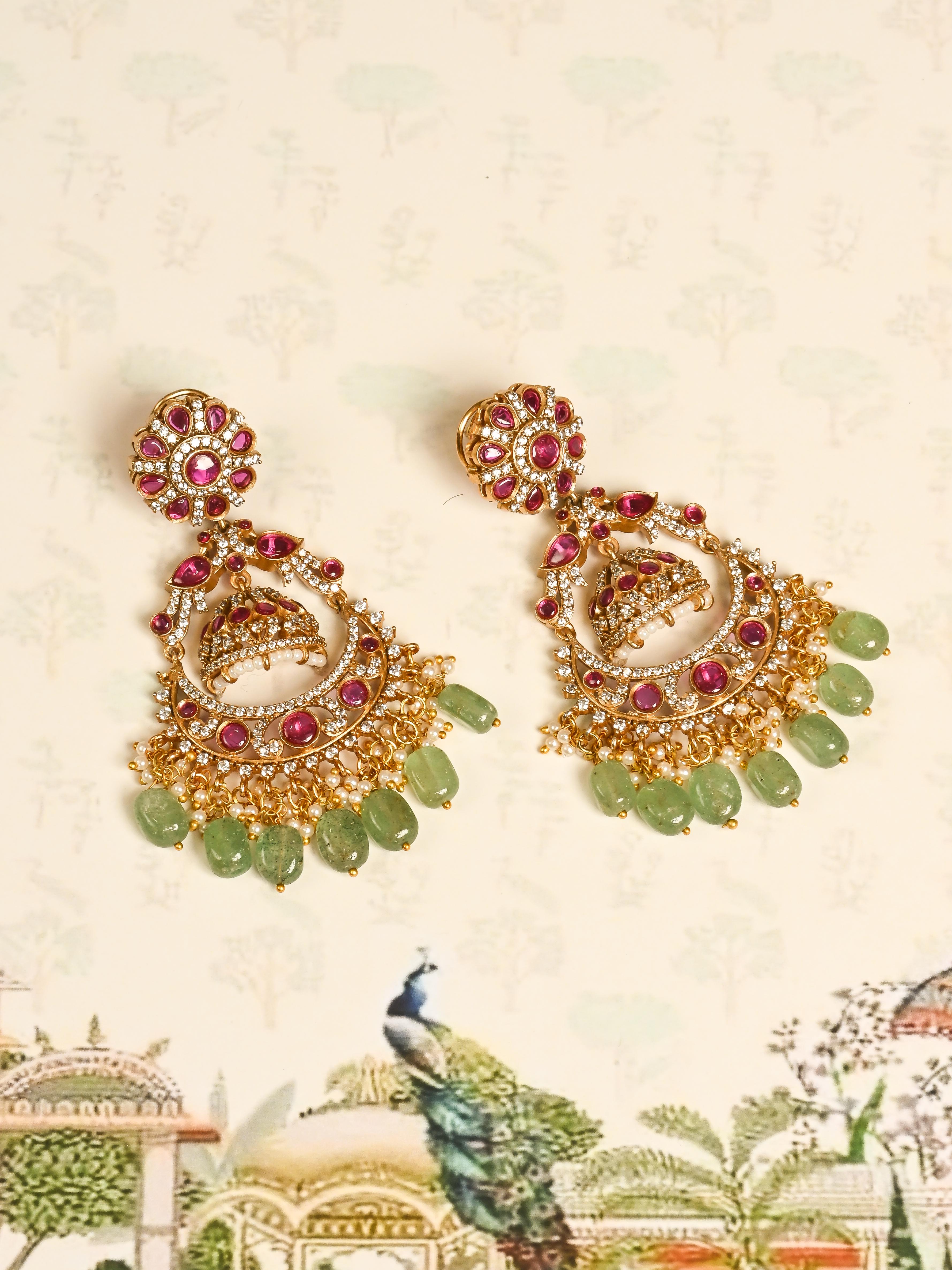 Kashmira Temple Bali Earrings