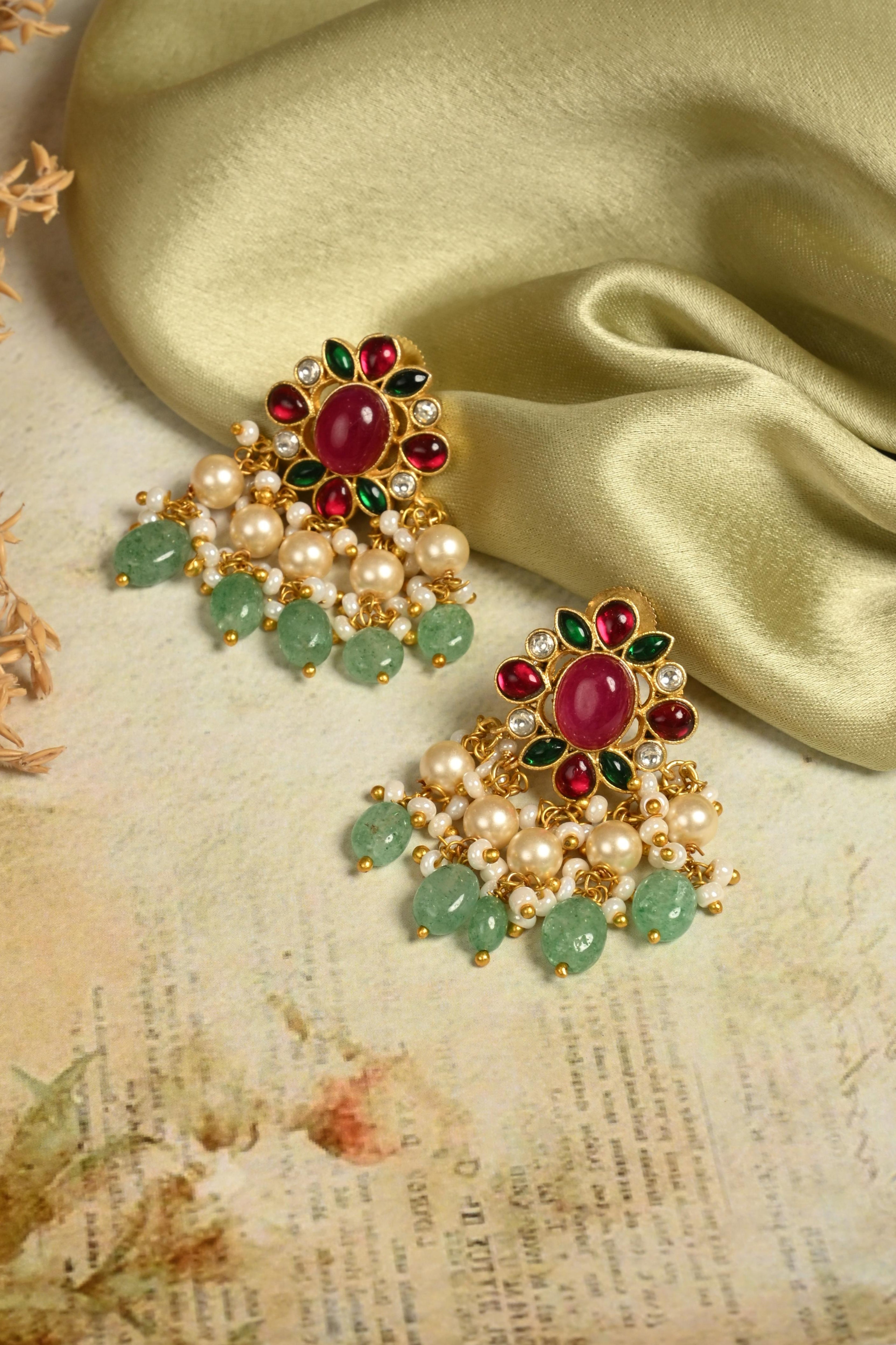 Gayatri Jadau Earrings