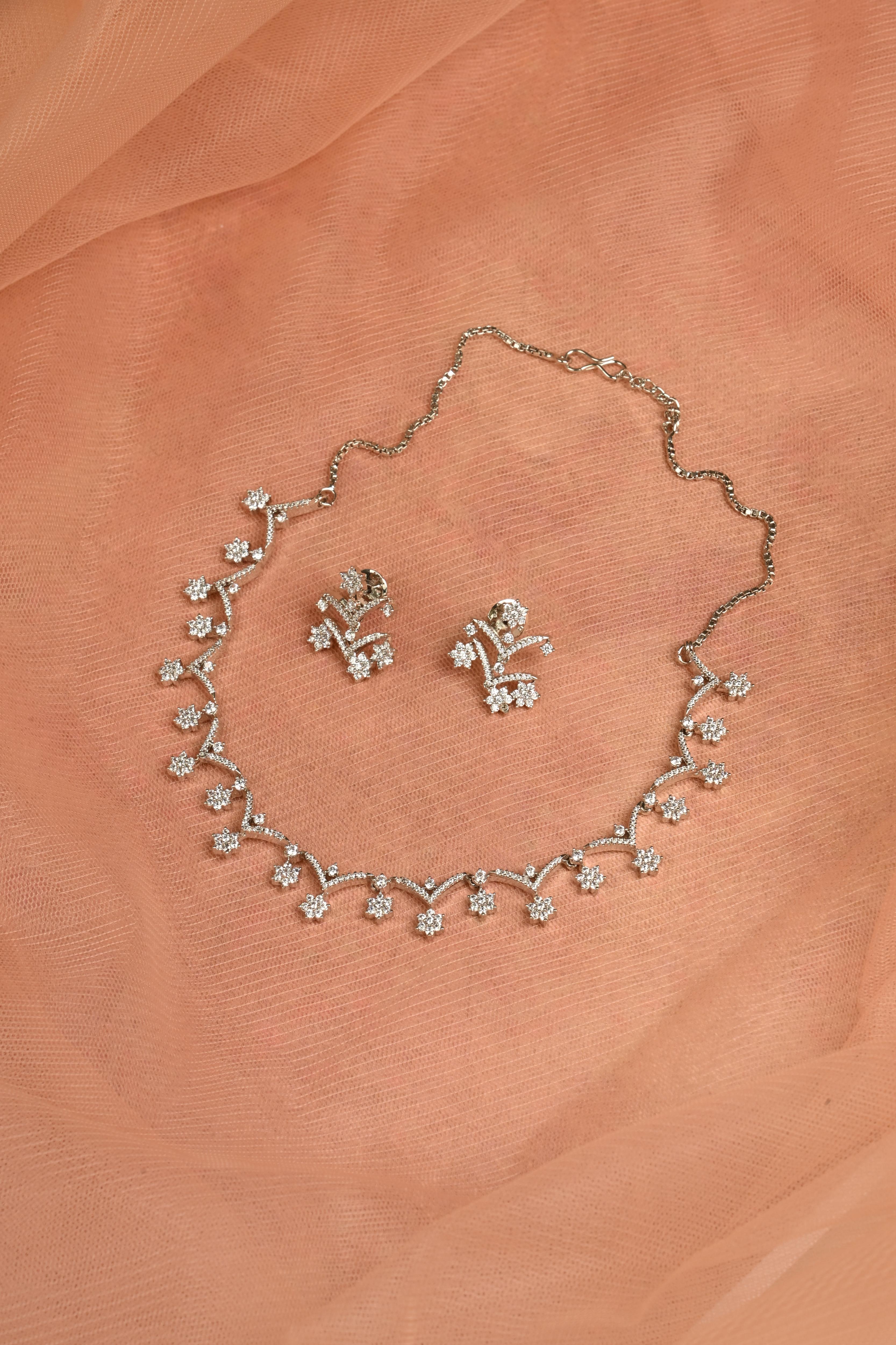 Komal CZ Necklace
