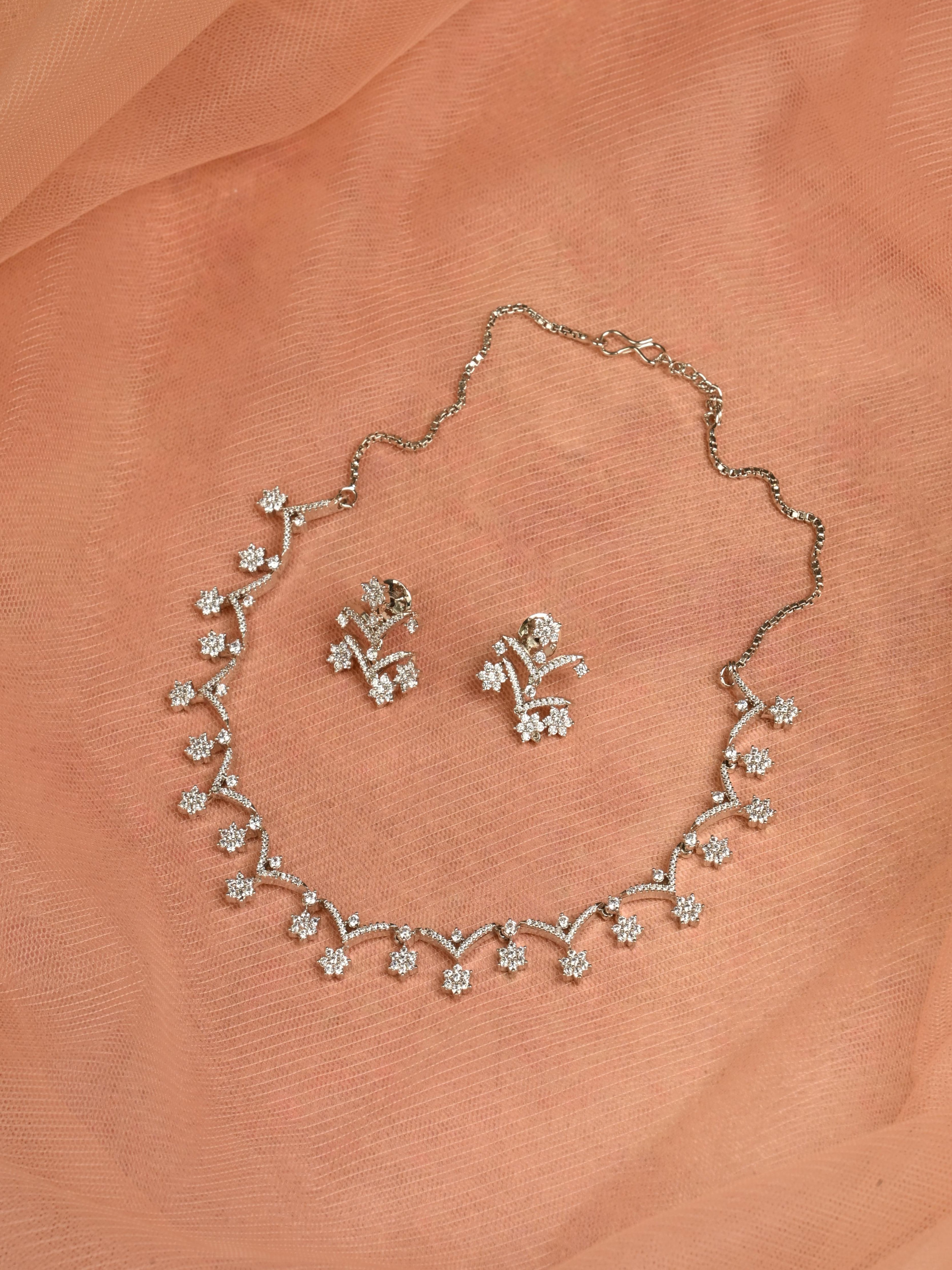 Komal CZ Necklace