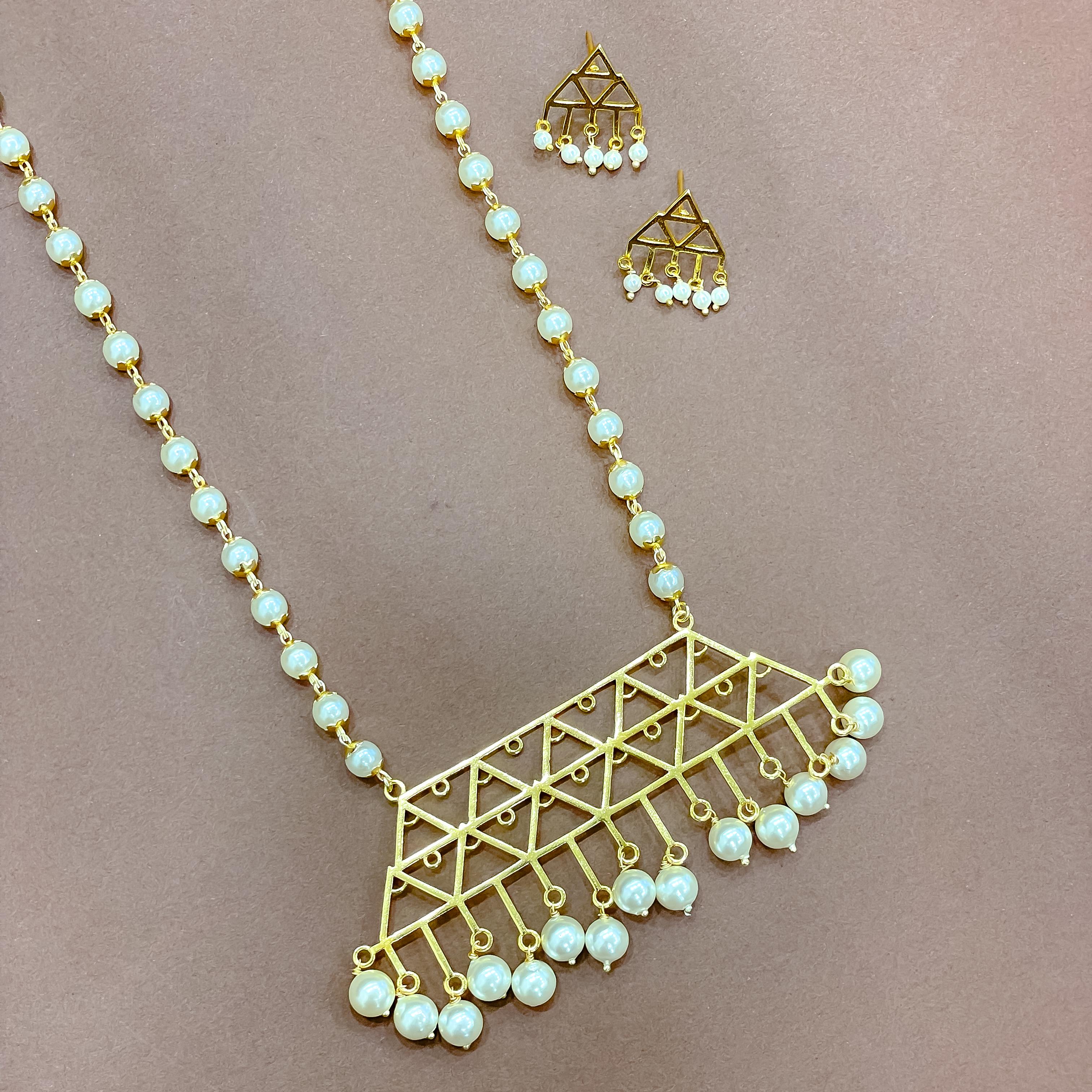 Riya Rangoli Necklace Set