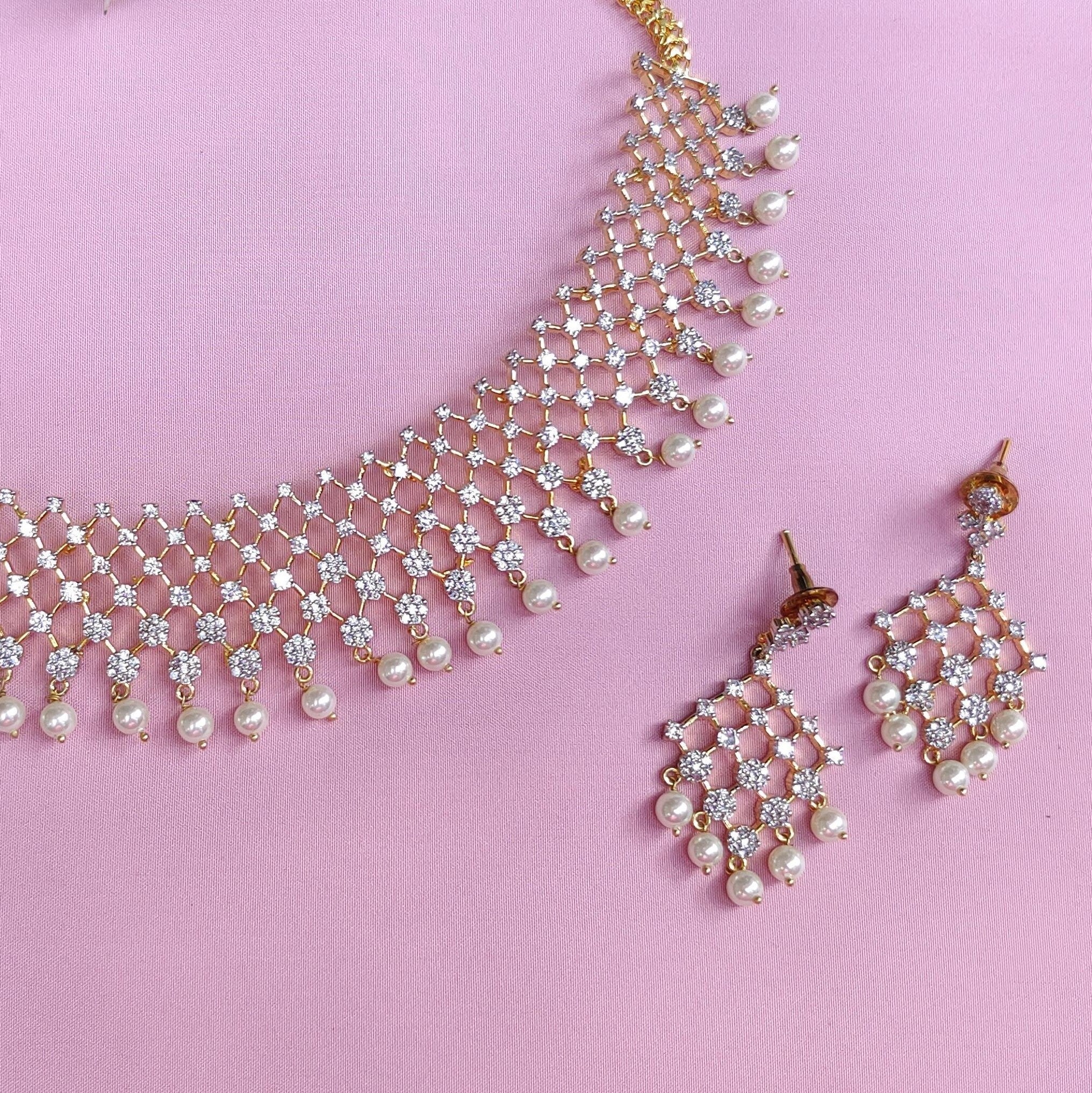 Roshni CZ necklace