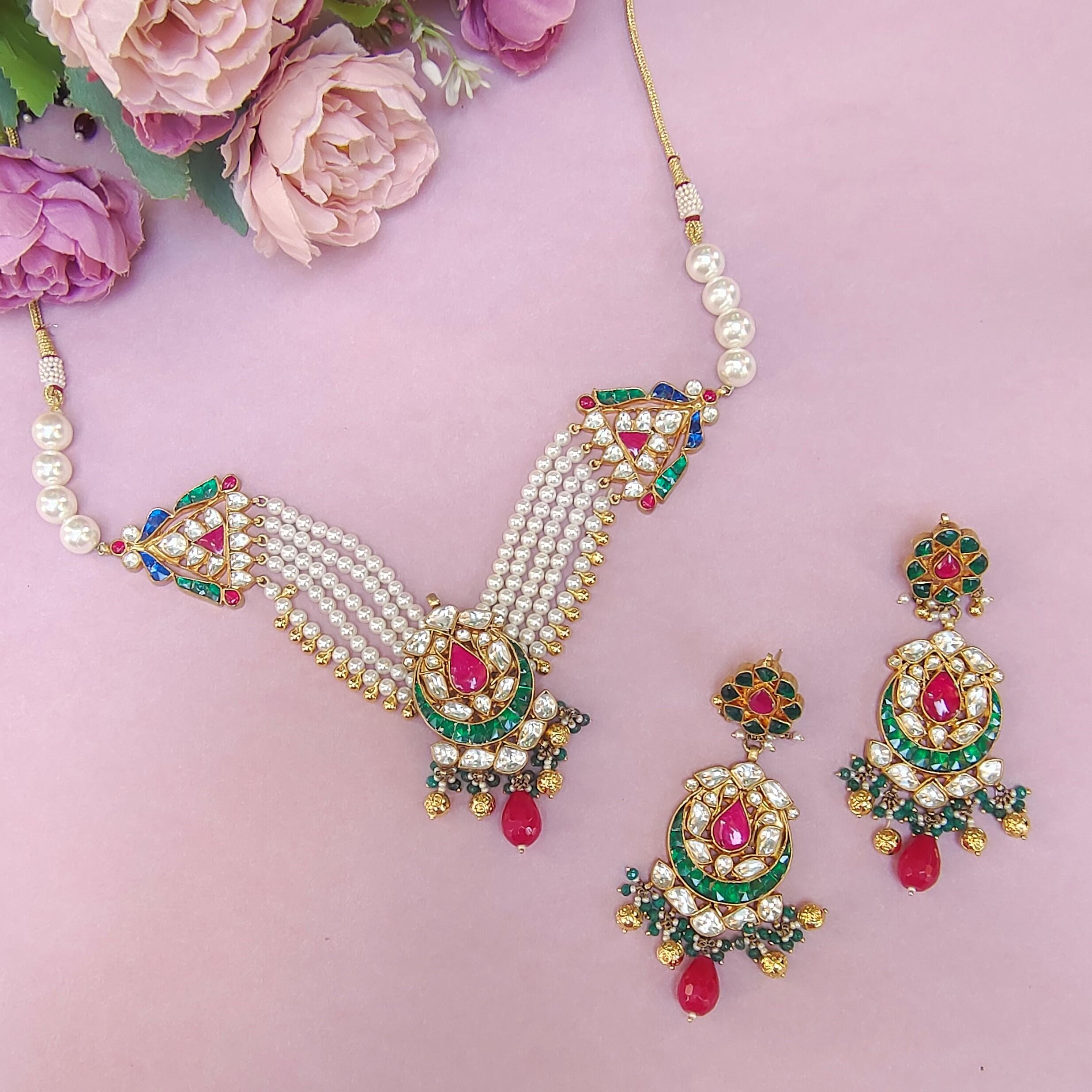 Barkha Jadau Necklace Set