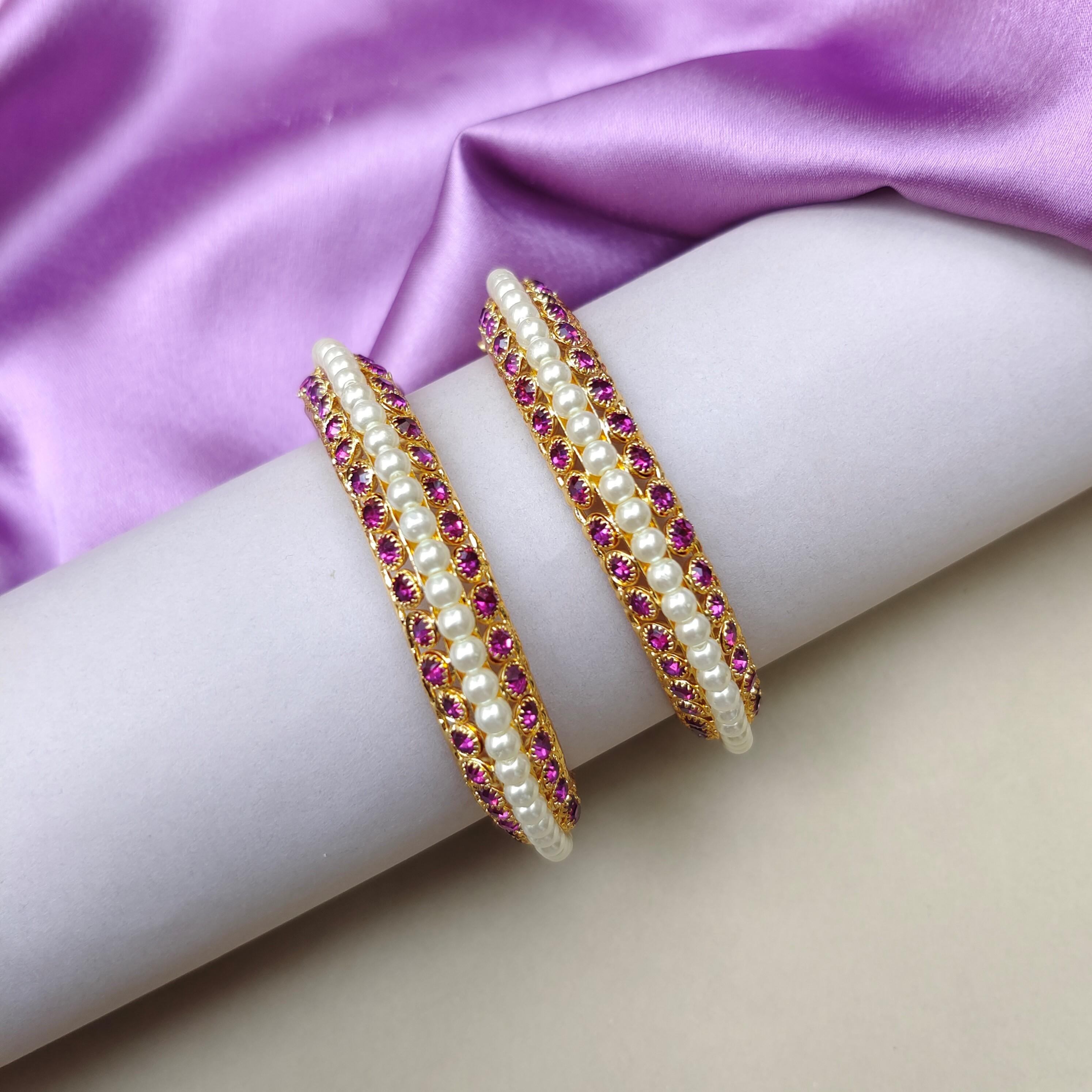 Purna Traditional Pearl Bangles