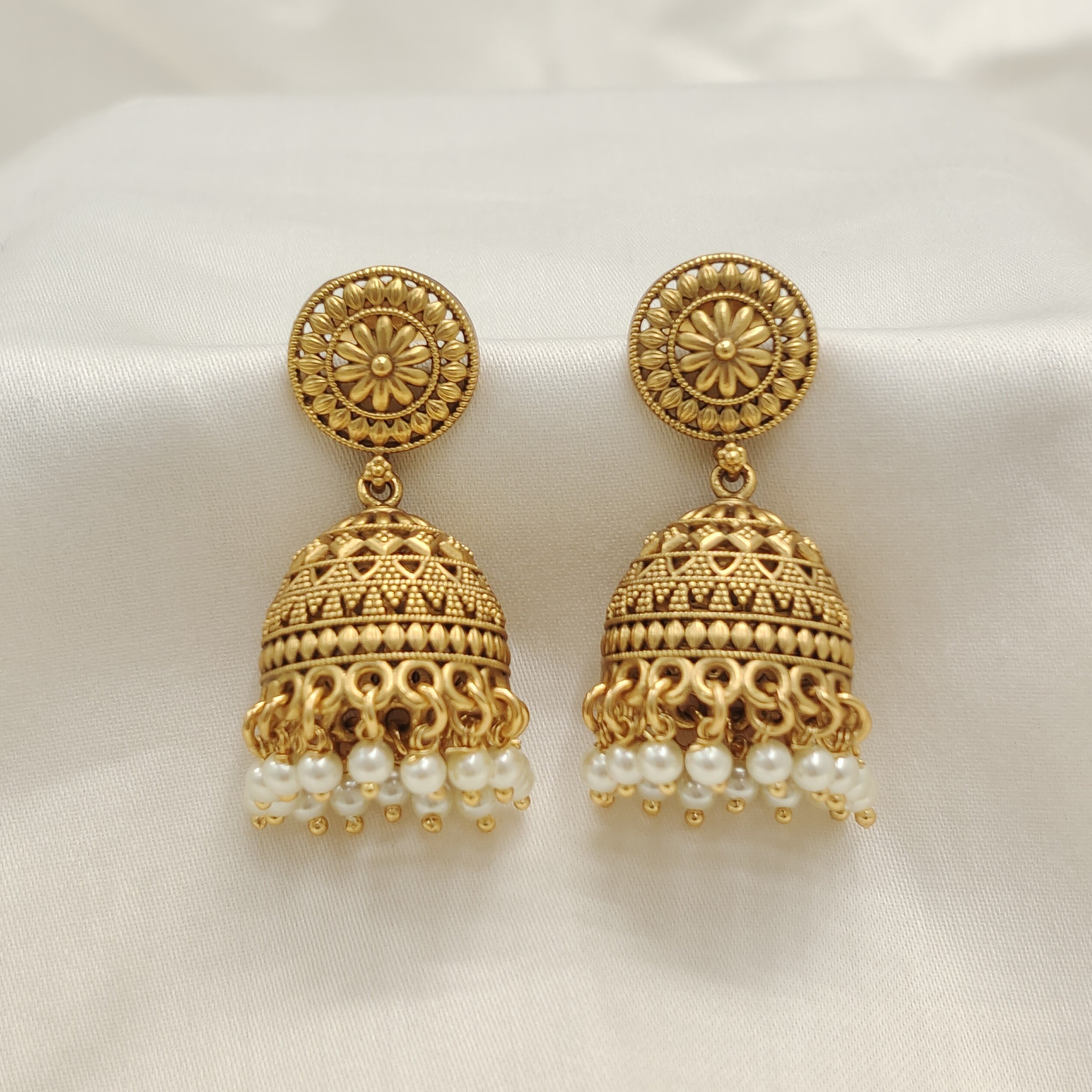 Bindu Temple Earrings