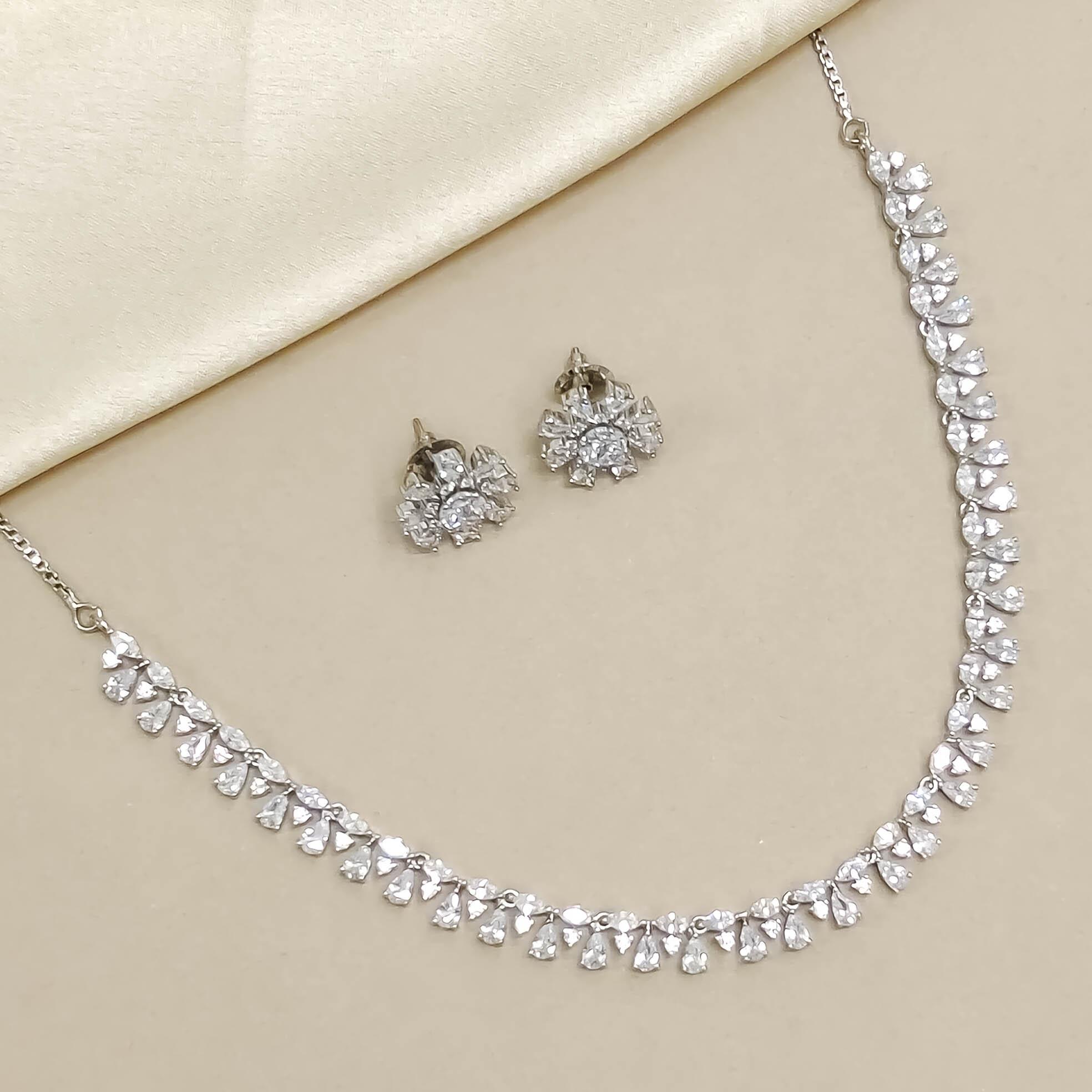 Saiya CZ Necklace