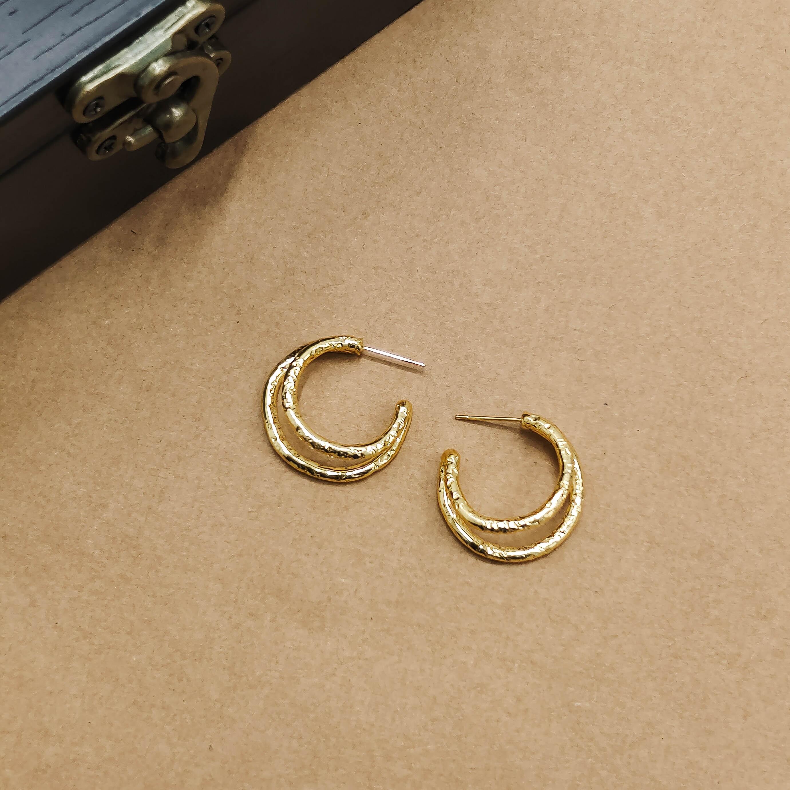 Double Hoops Earring