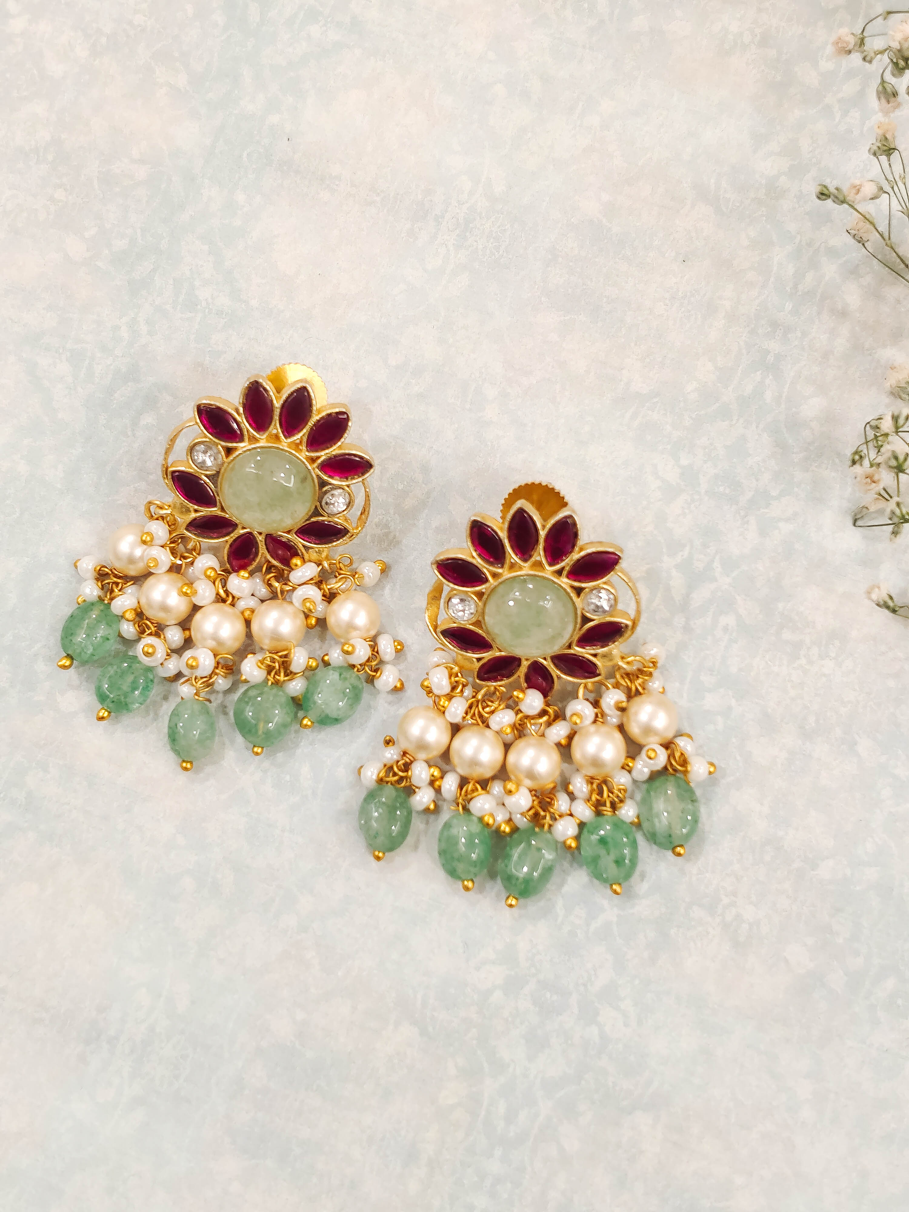 Savi Jadau Earrings