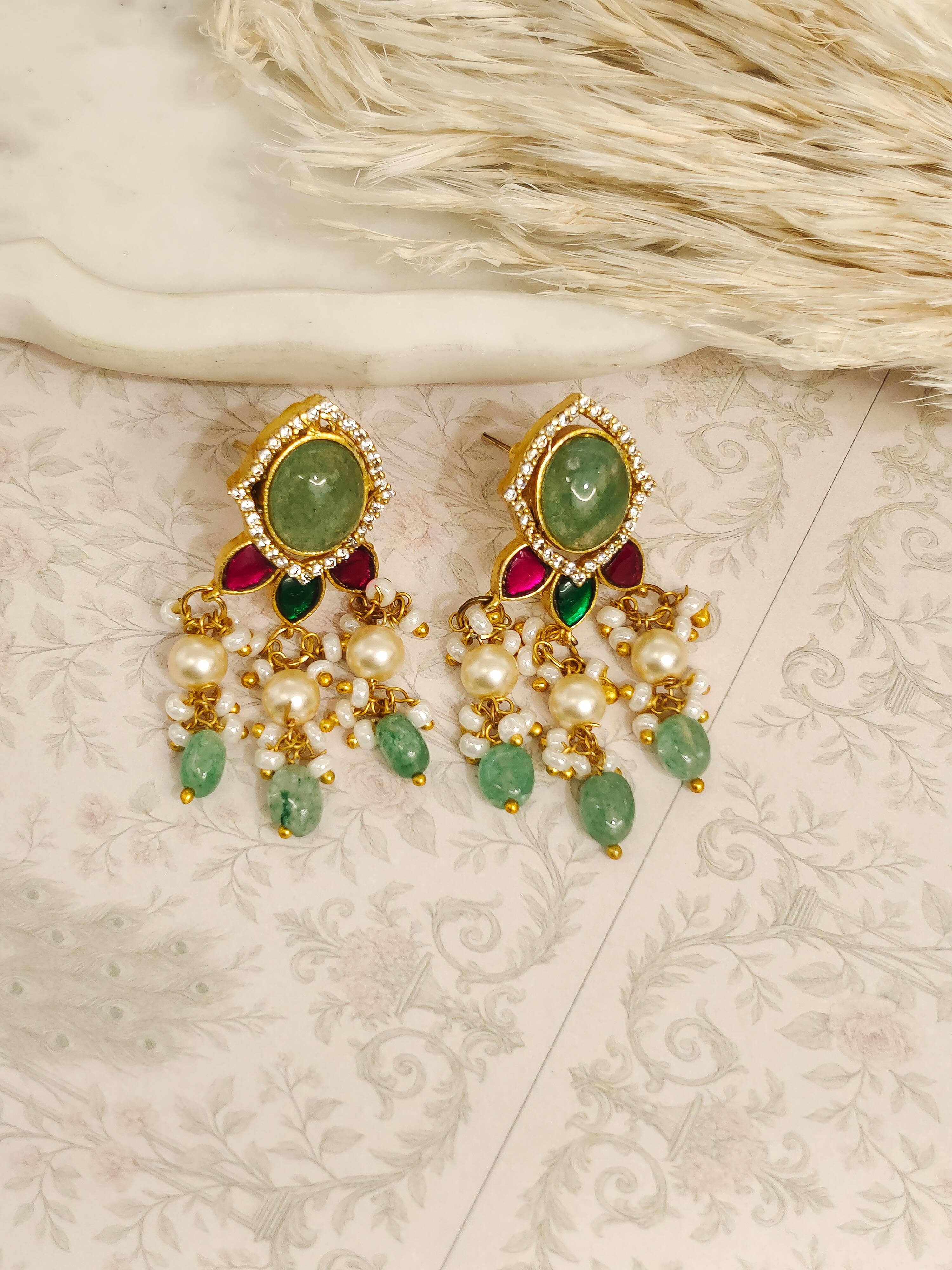 Shivani Jadau Earrings