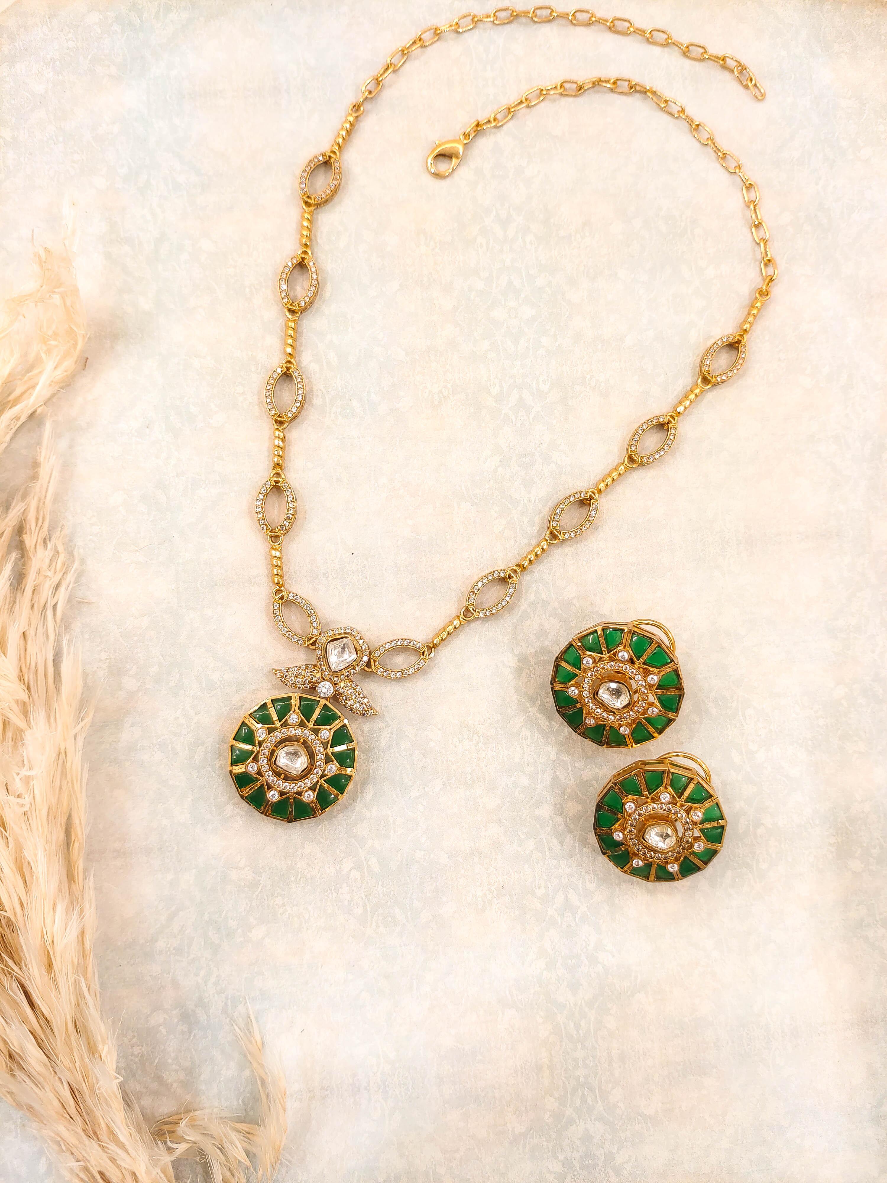 Manvi Kundan Necklace