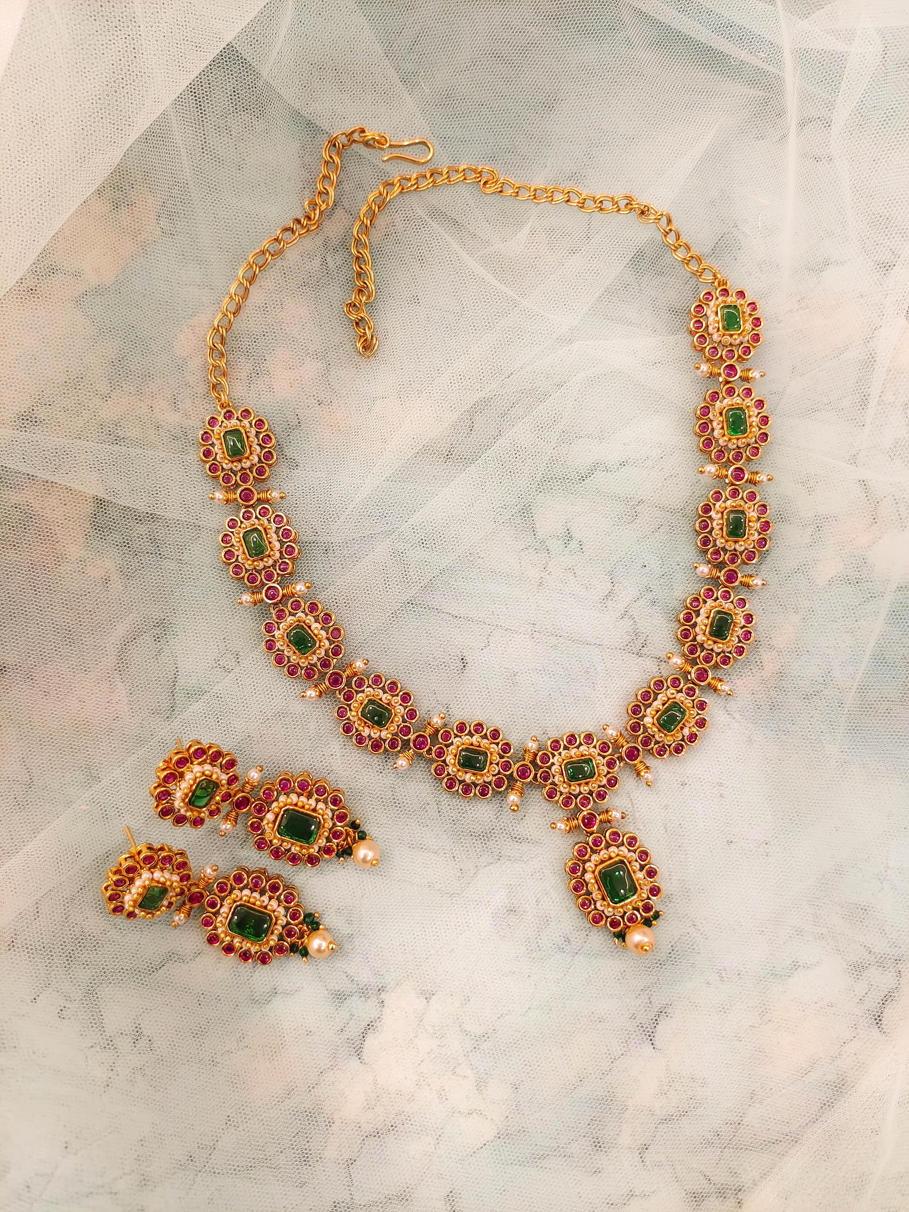 Dharini Temple Necklace