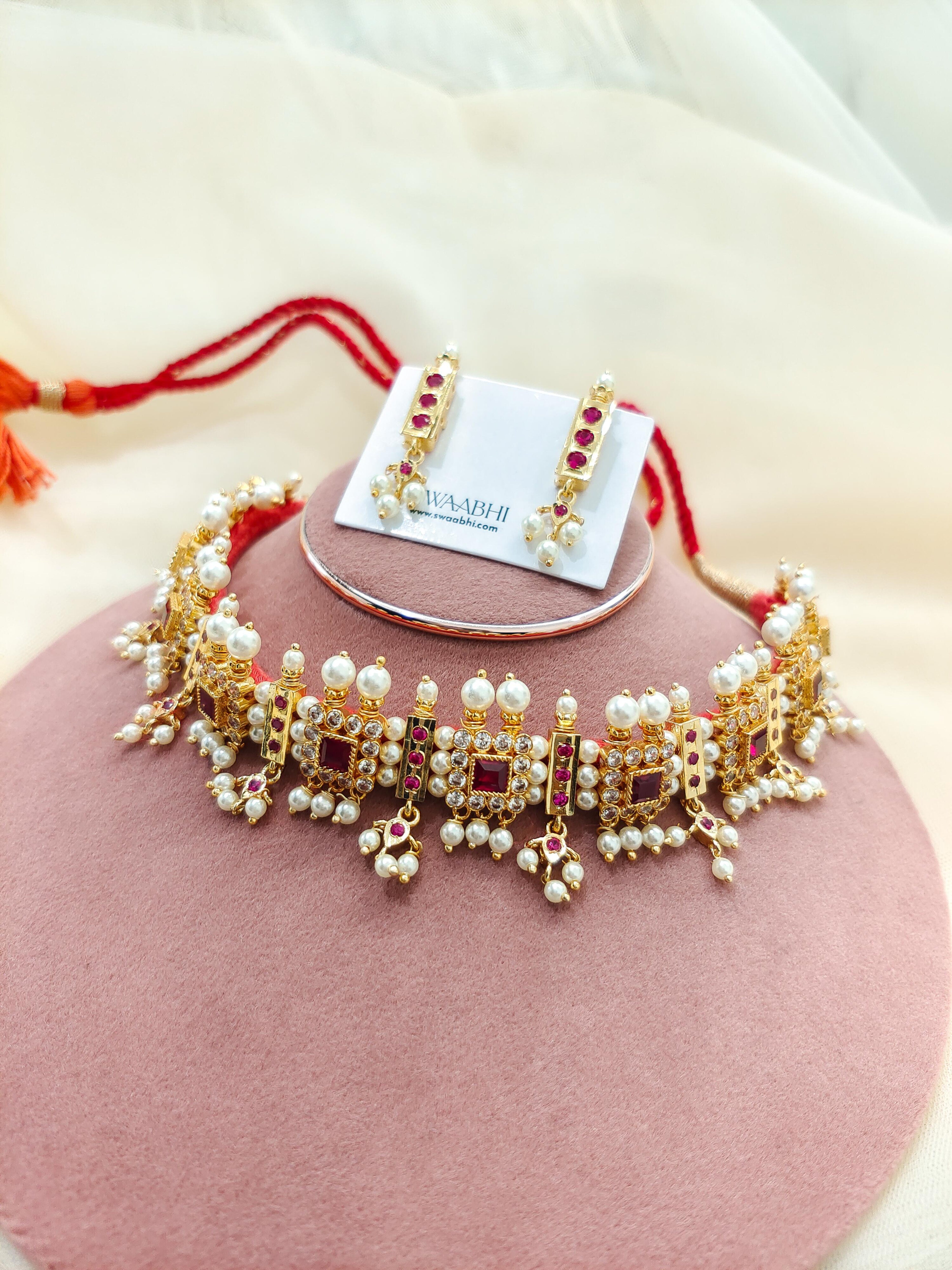 Maharashtrian Necklace-Square