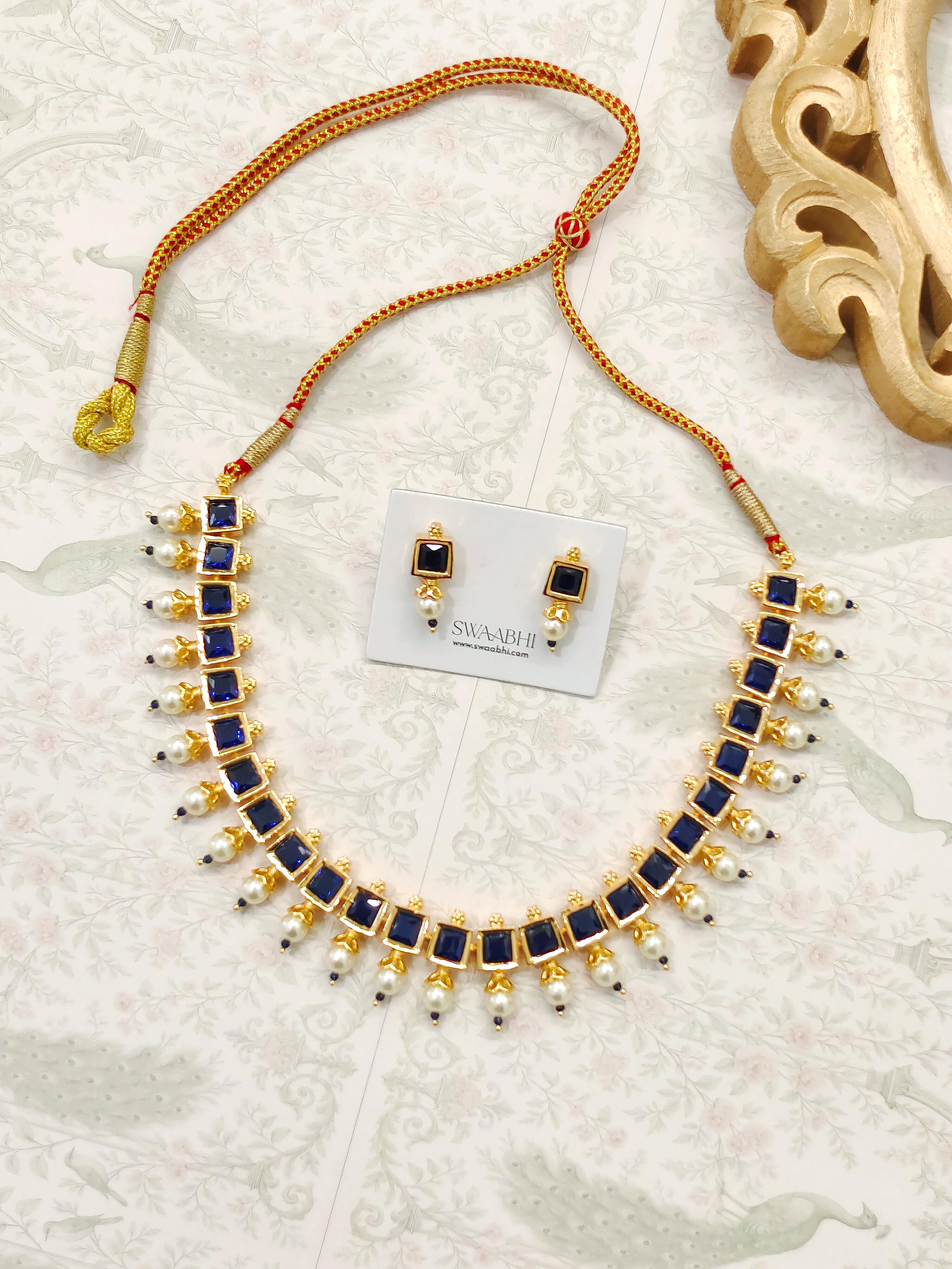 Square Peti Traditional Choker