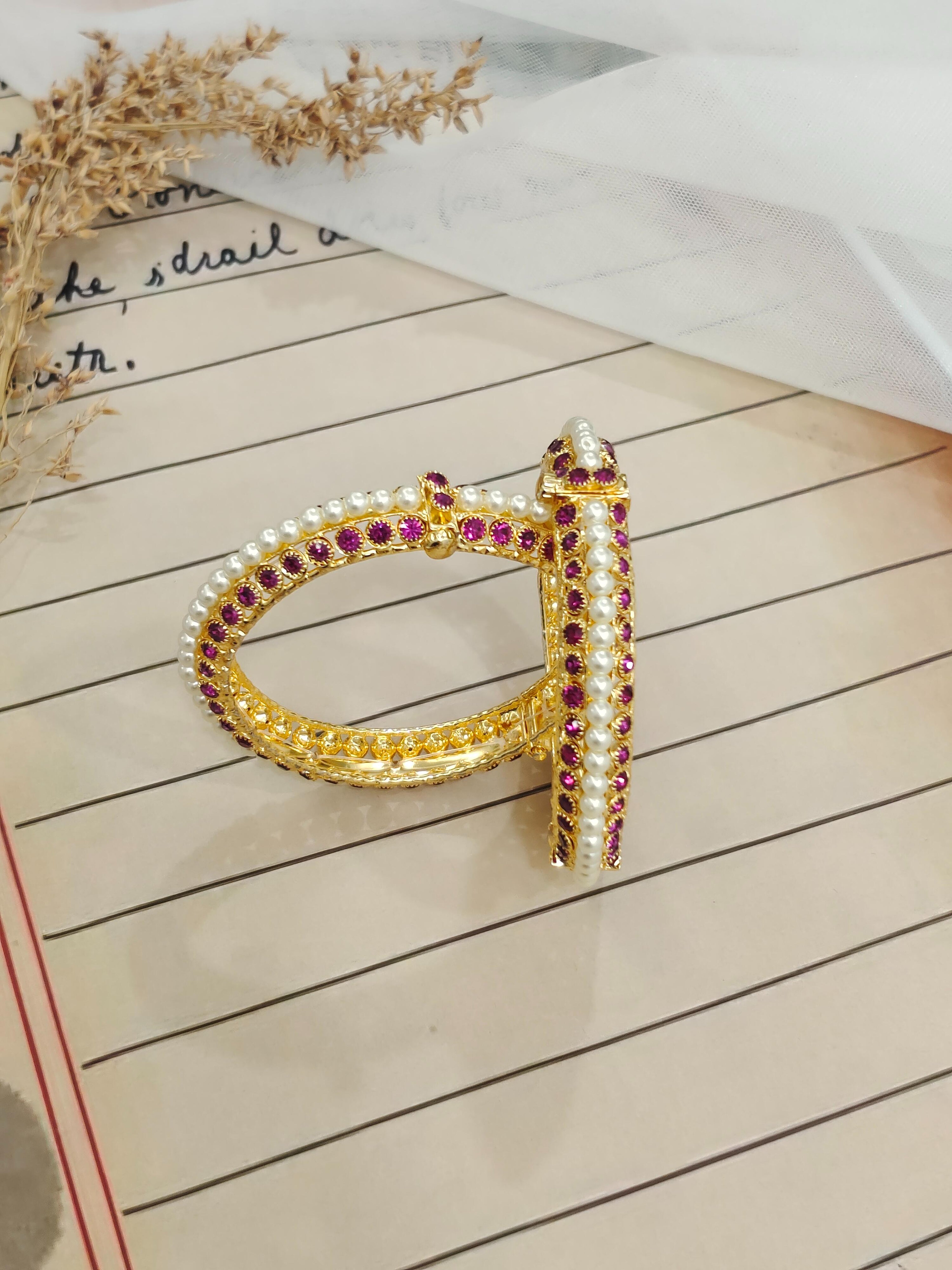 Purna Traditional Pearl Bangles