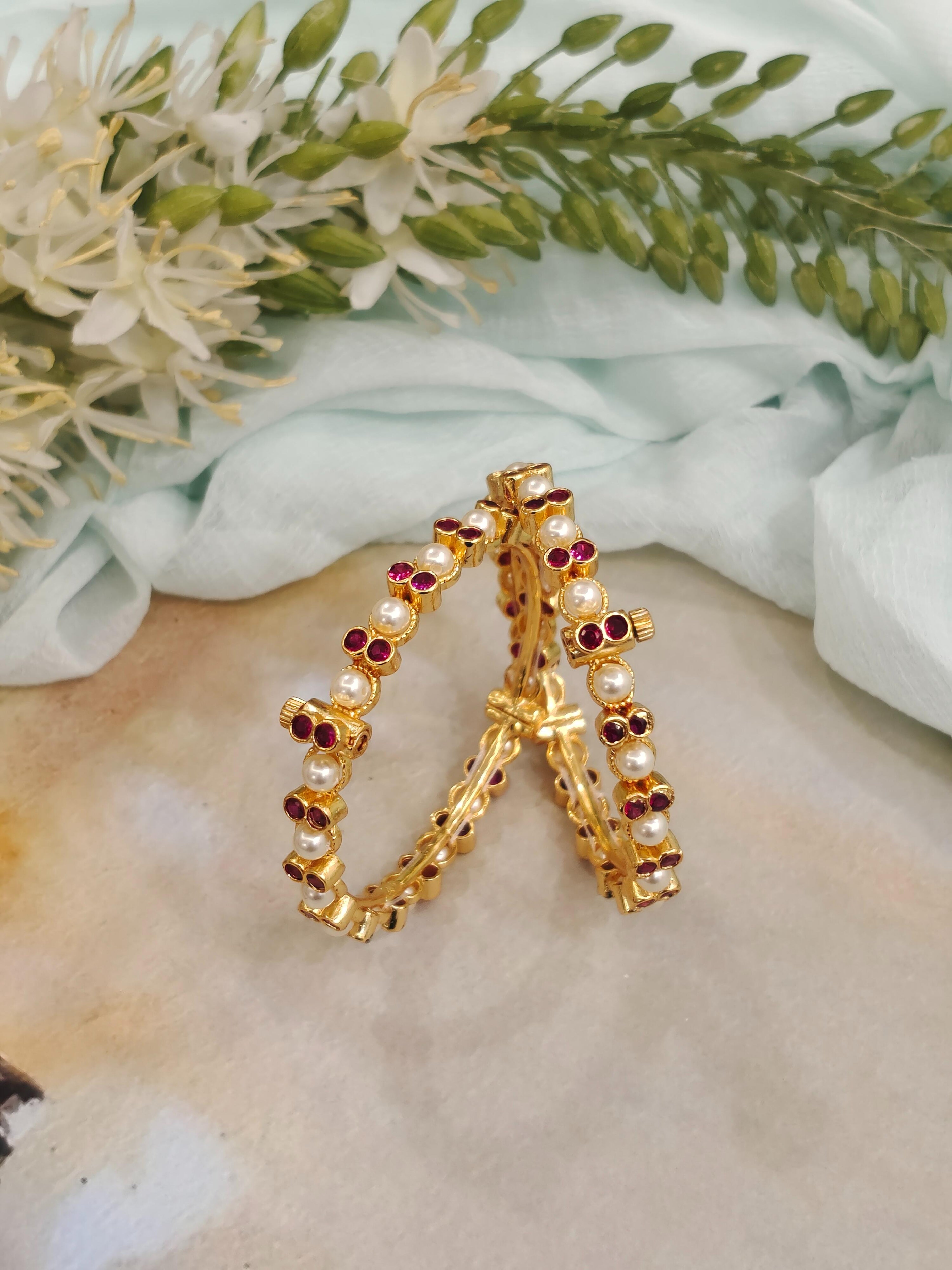 Harshita Pearl Bangles