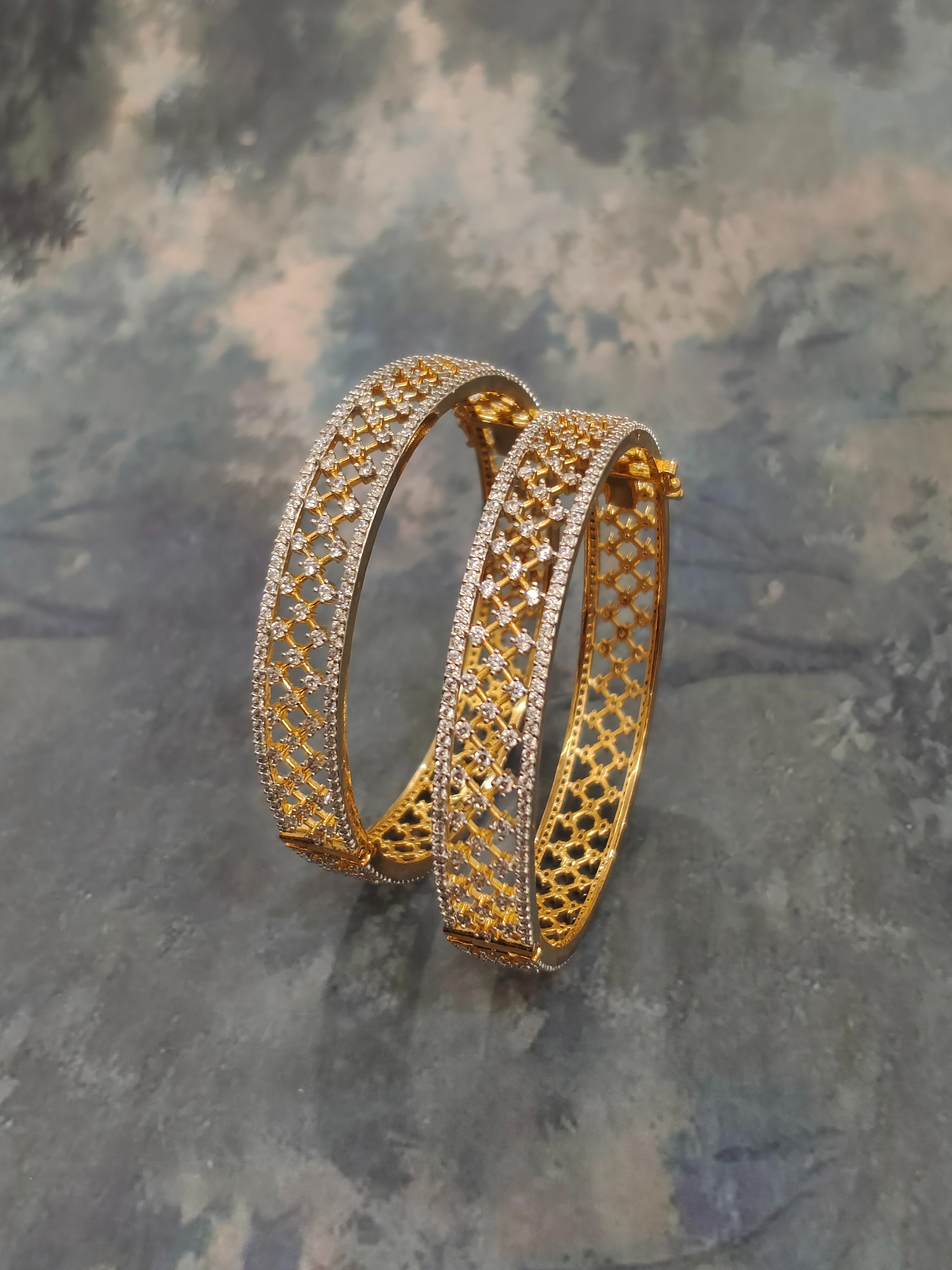 Vrinda CZ Bangles