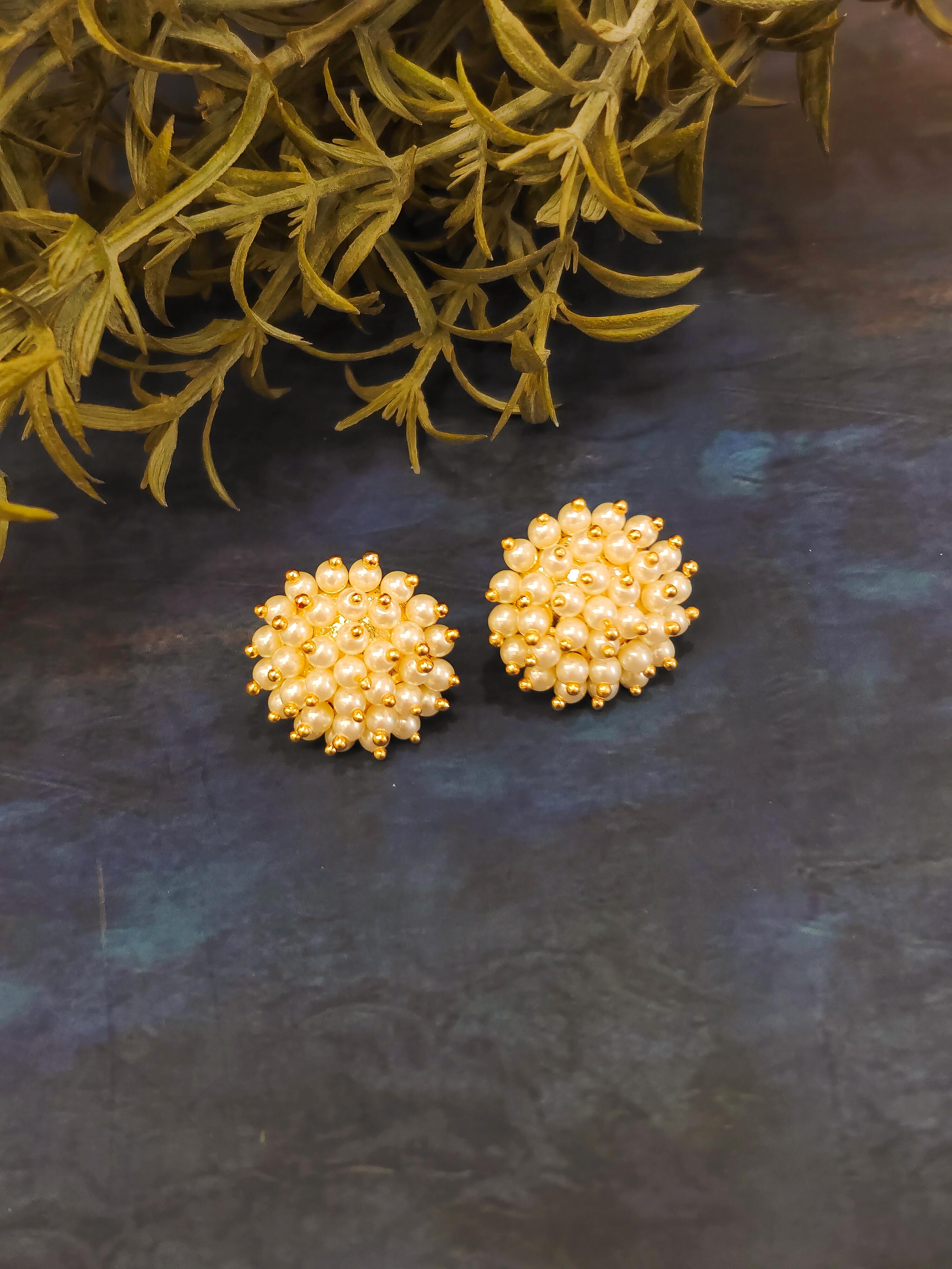 Pearls Studded Earrings