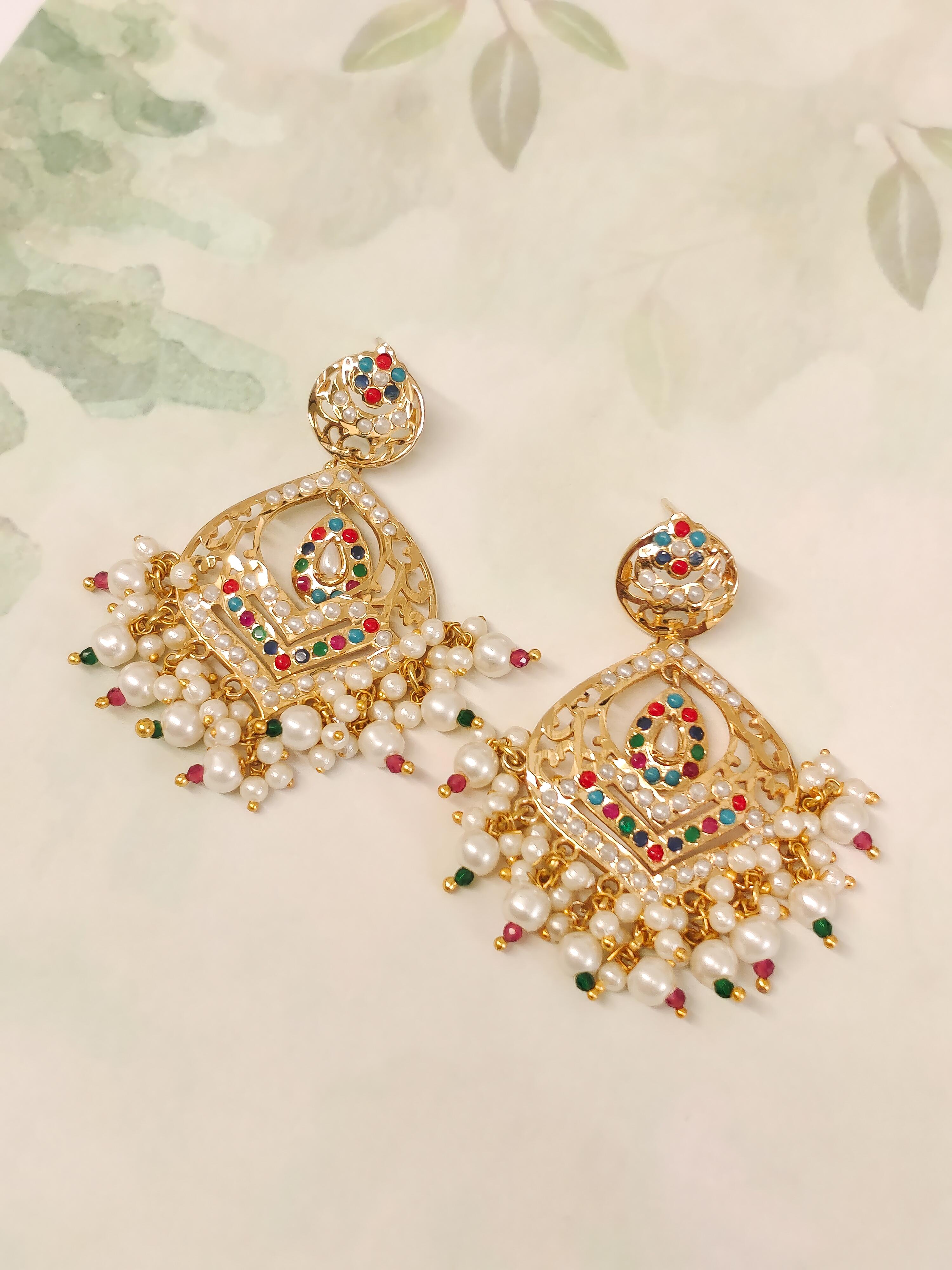 Nitya Pearls Earrings