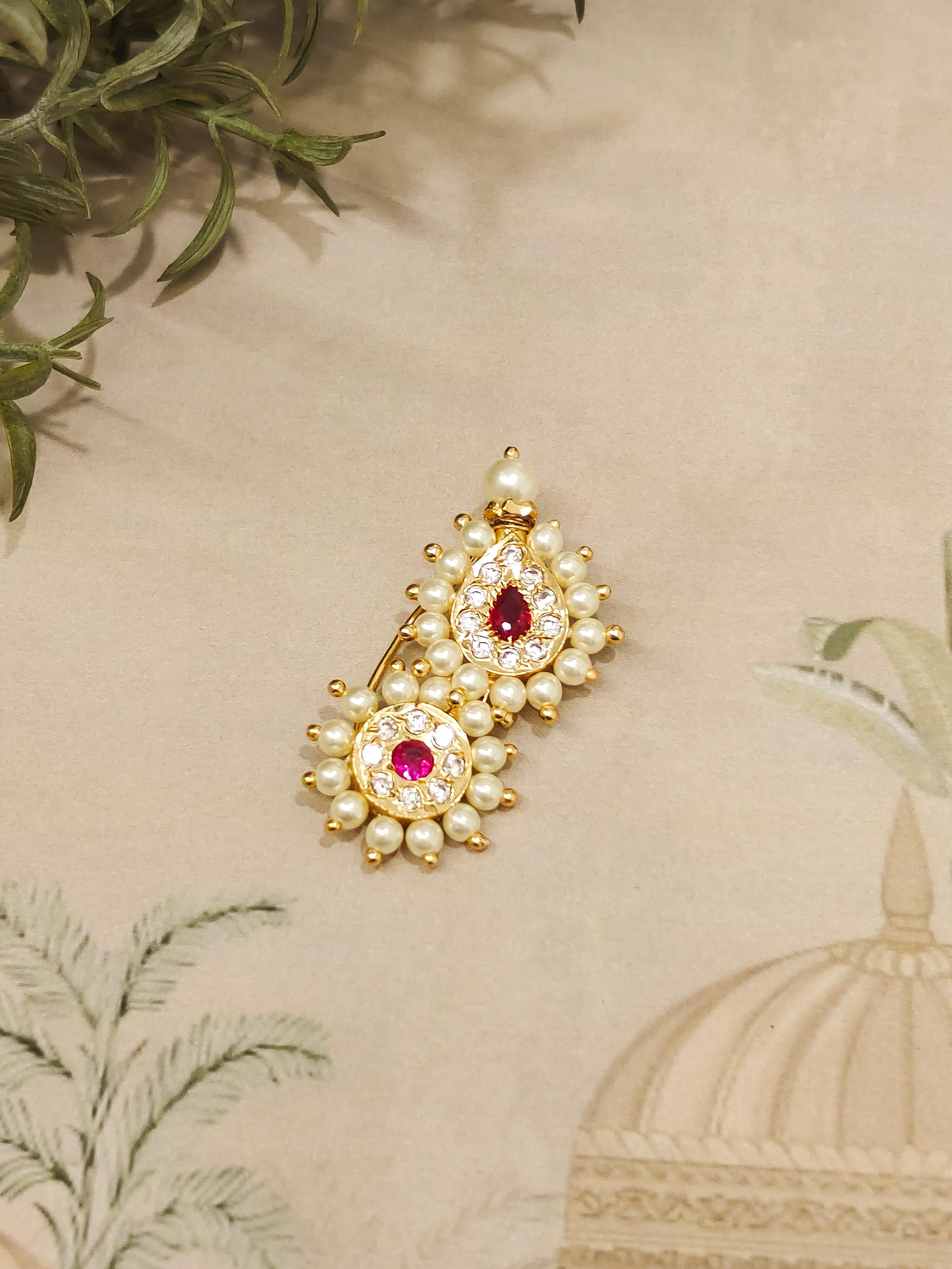 Maharashtrian Pearls Nath
