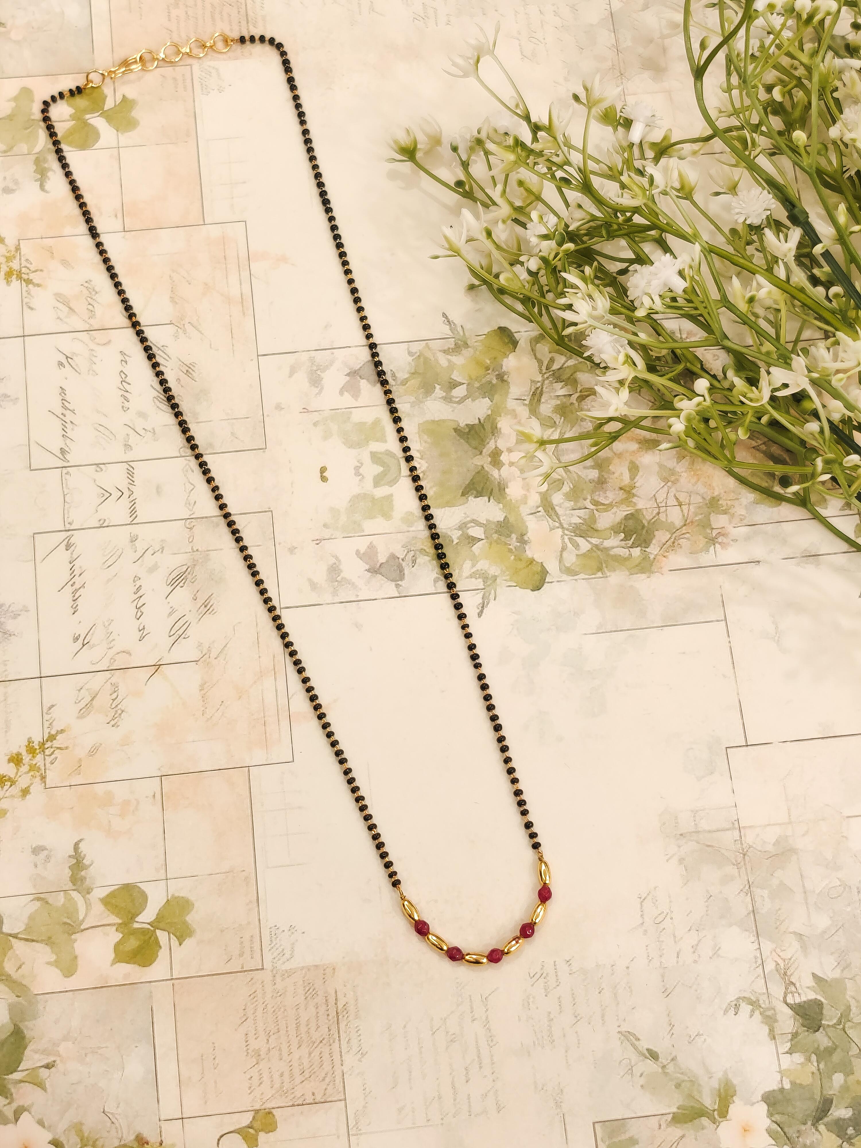 Amoli Rice Beads Mangalsutra