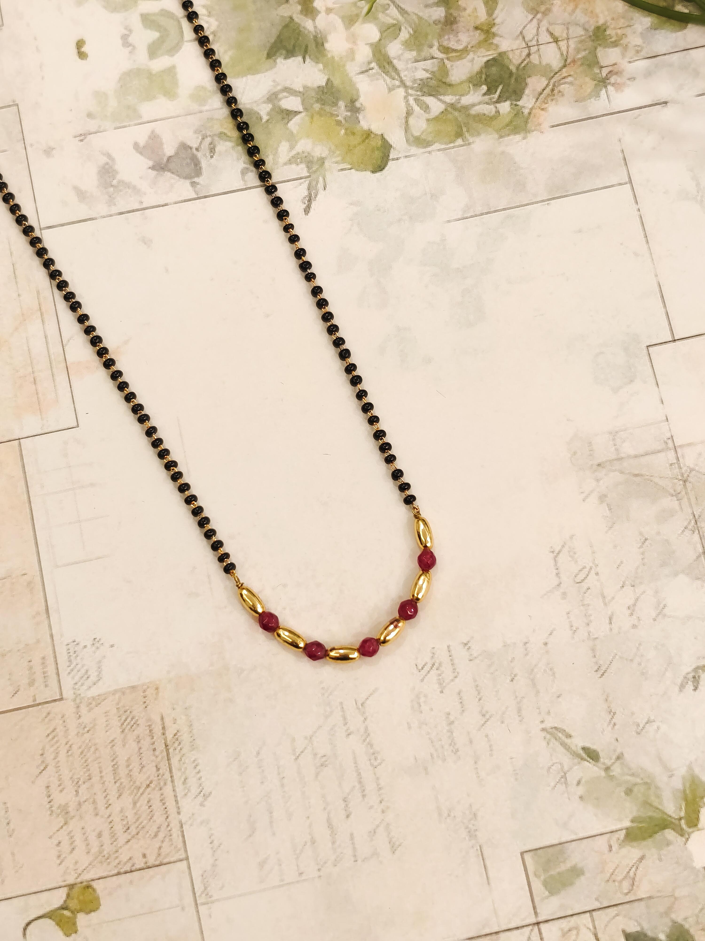 Amoli Rice Beads Mangalsutra