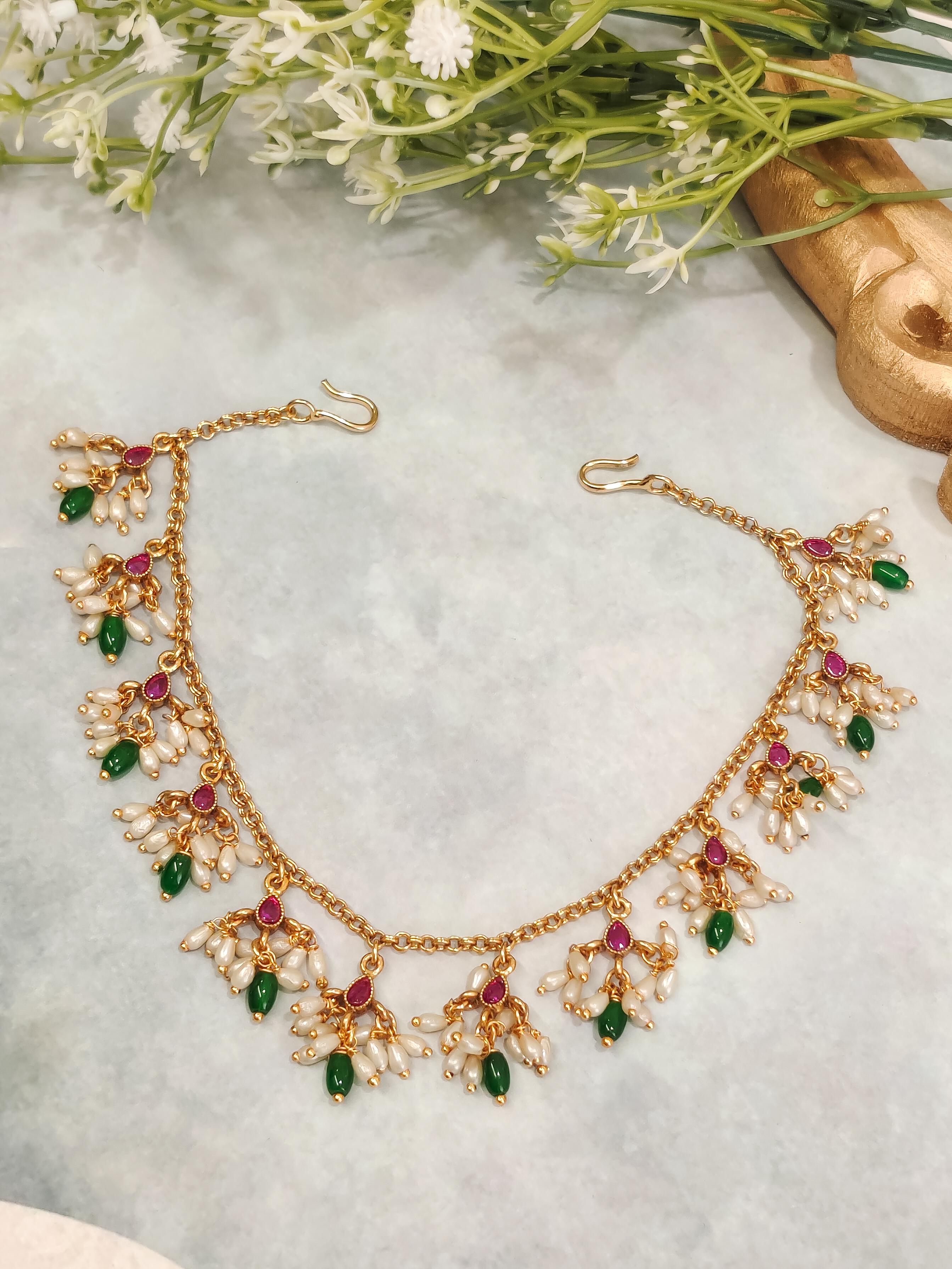 Sanvi Temple Hair Accessories