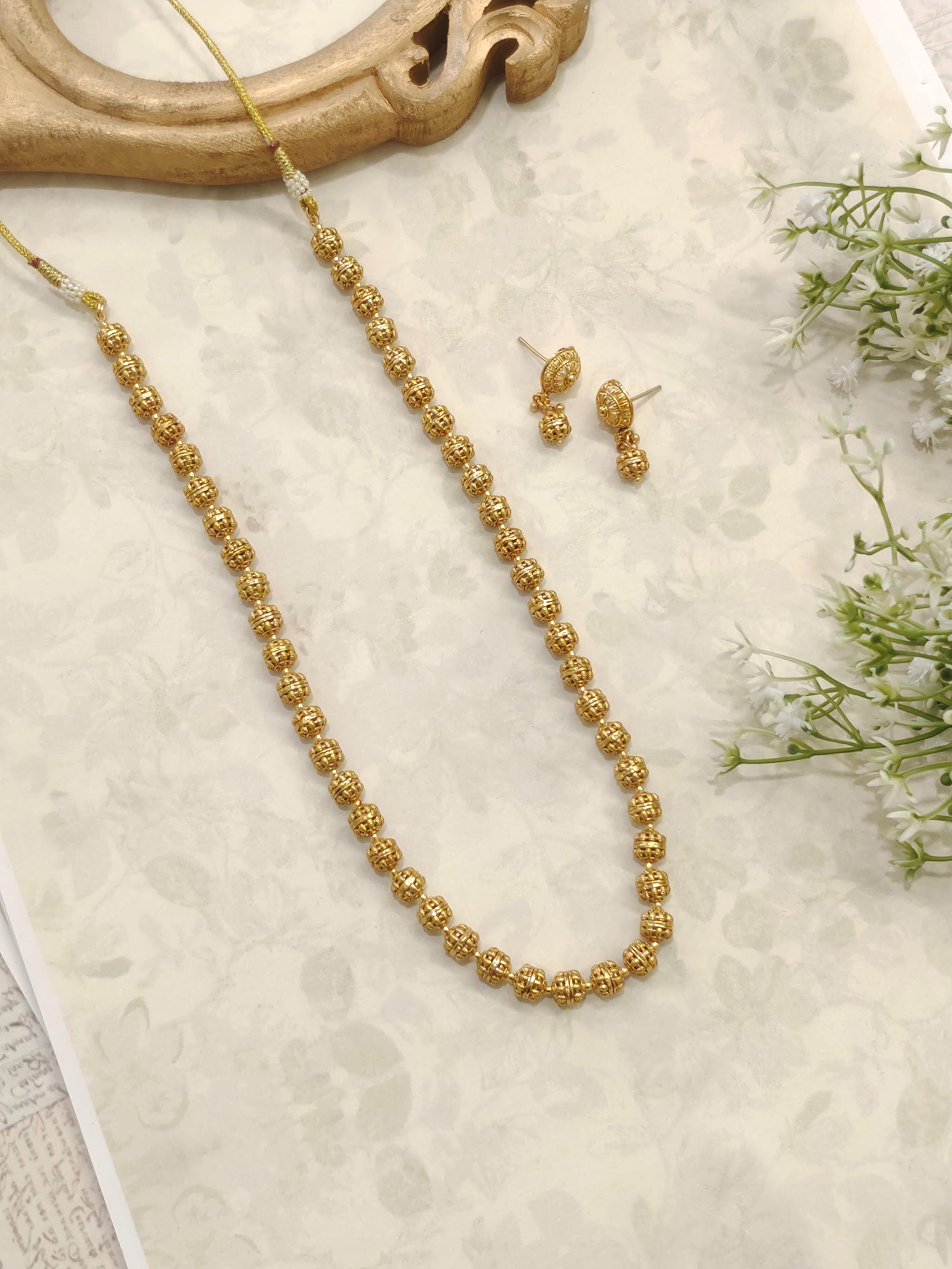 Hruta Temple Necklace