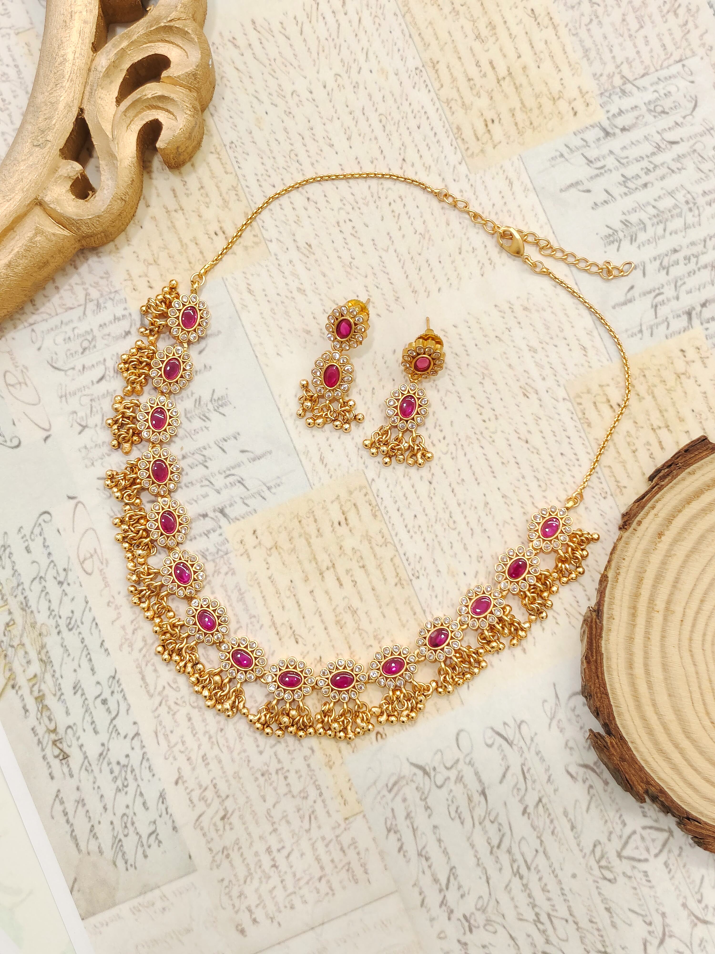 Kaumudi Temple Necklace