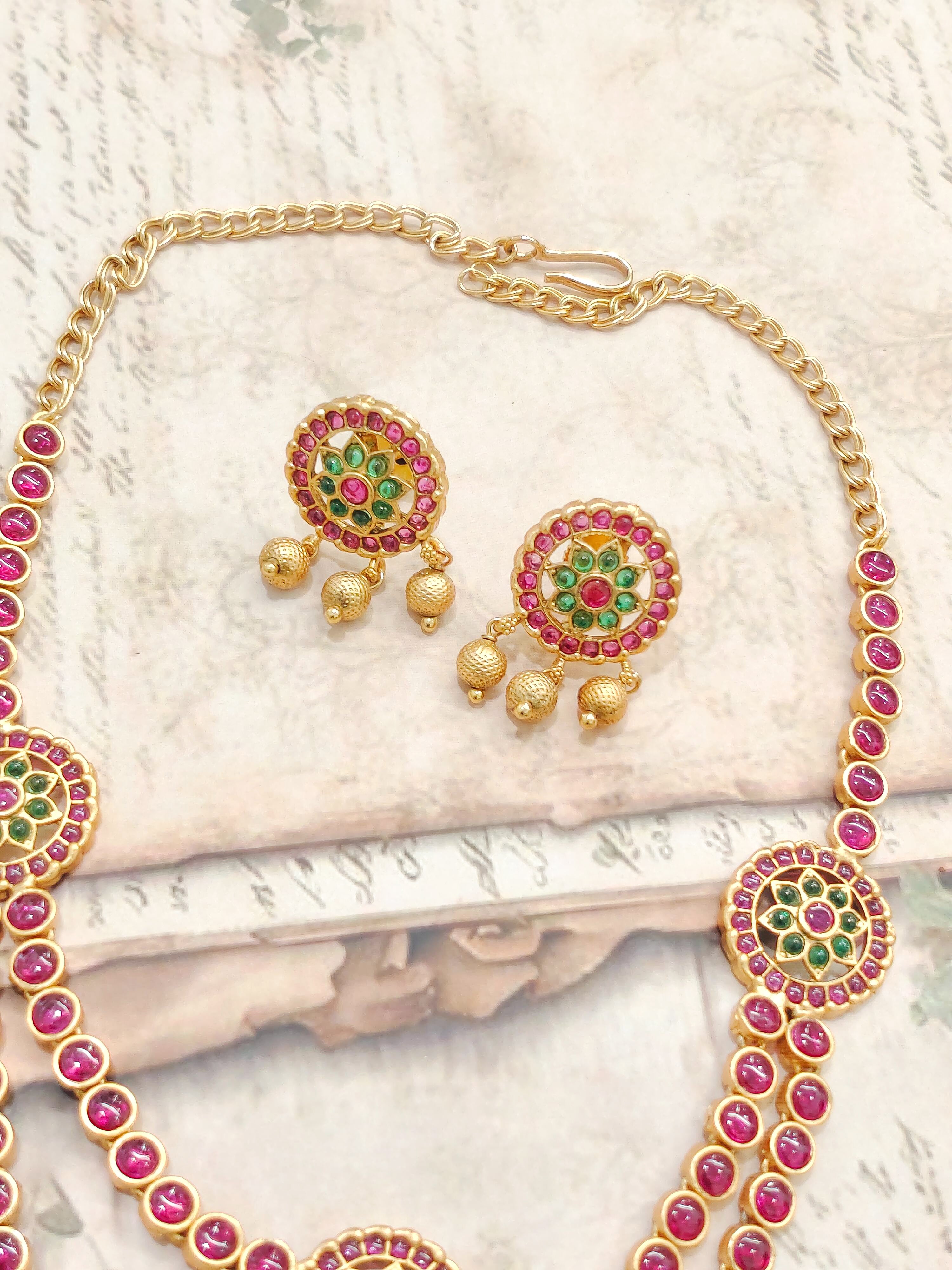 Praniti Temple Necklace