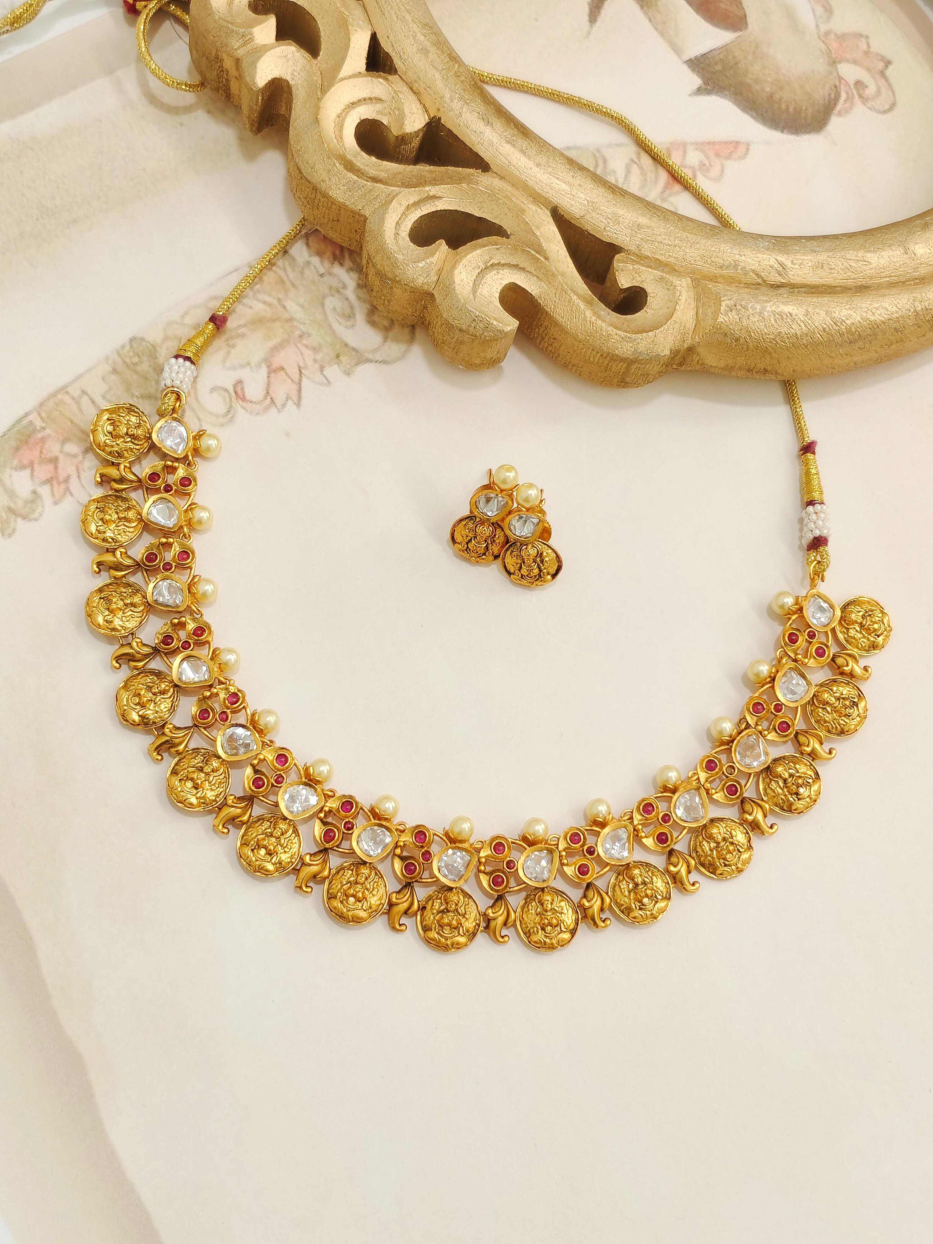 Saumya Temple Necklace