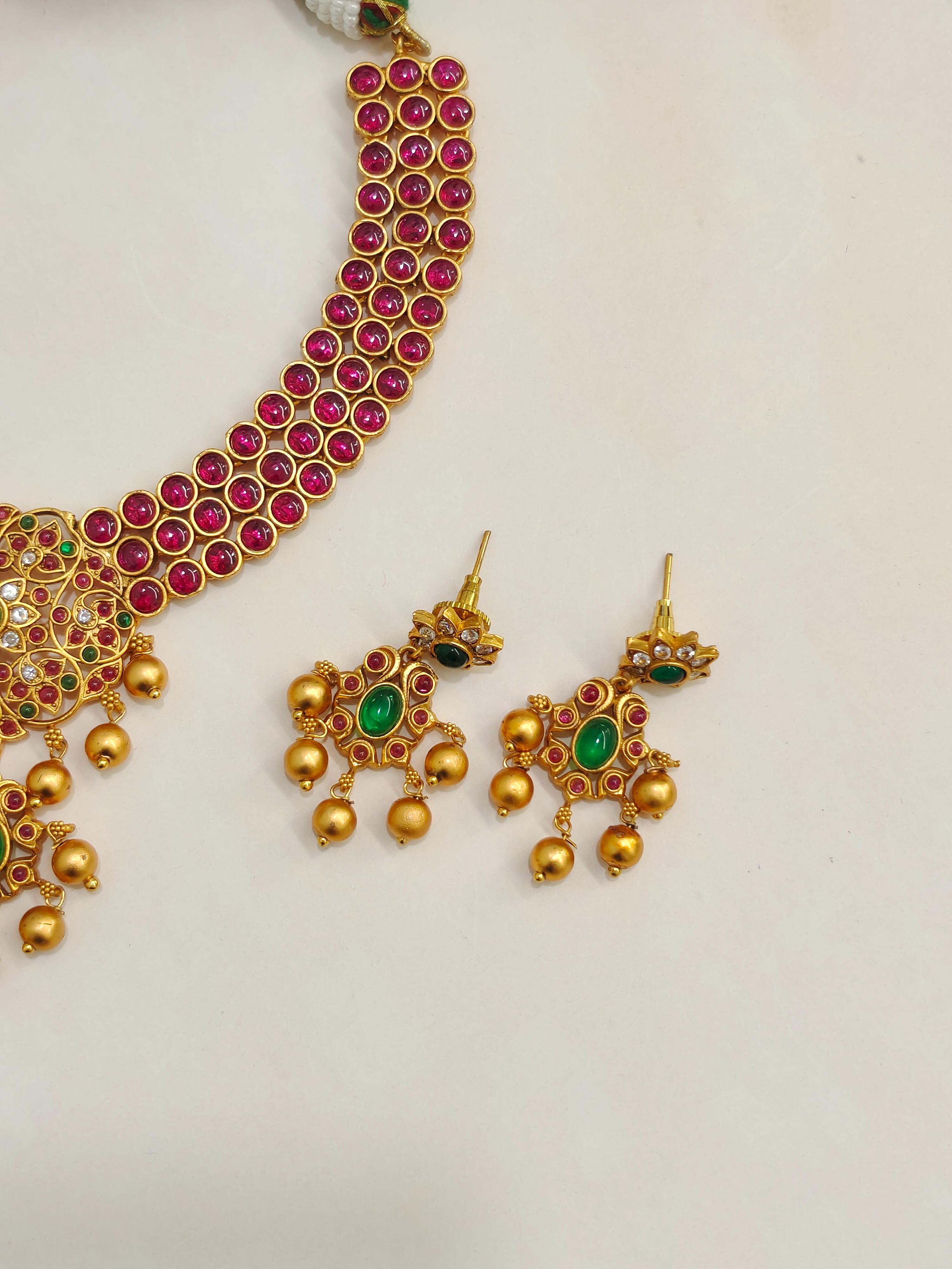 Vedika Temple Necklace